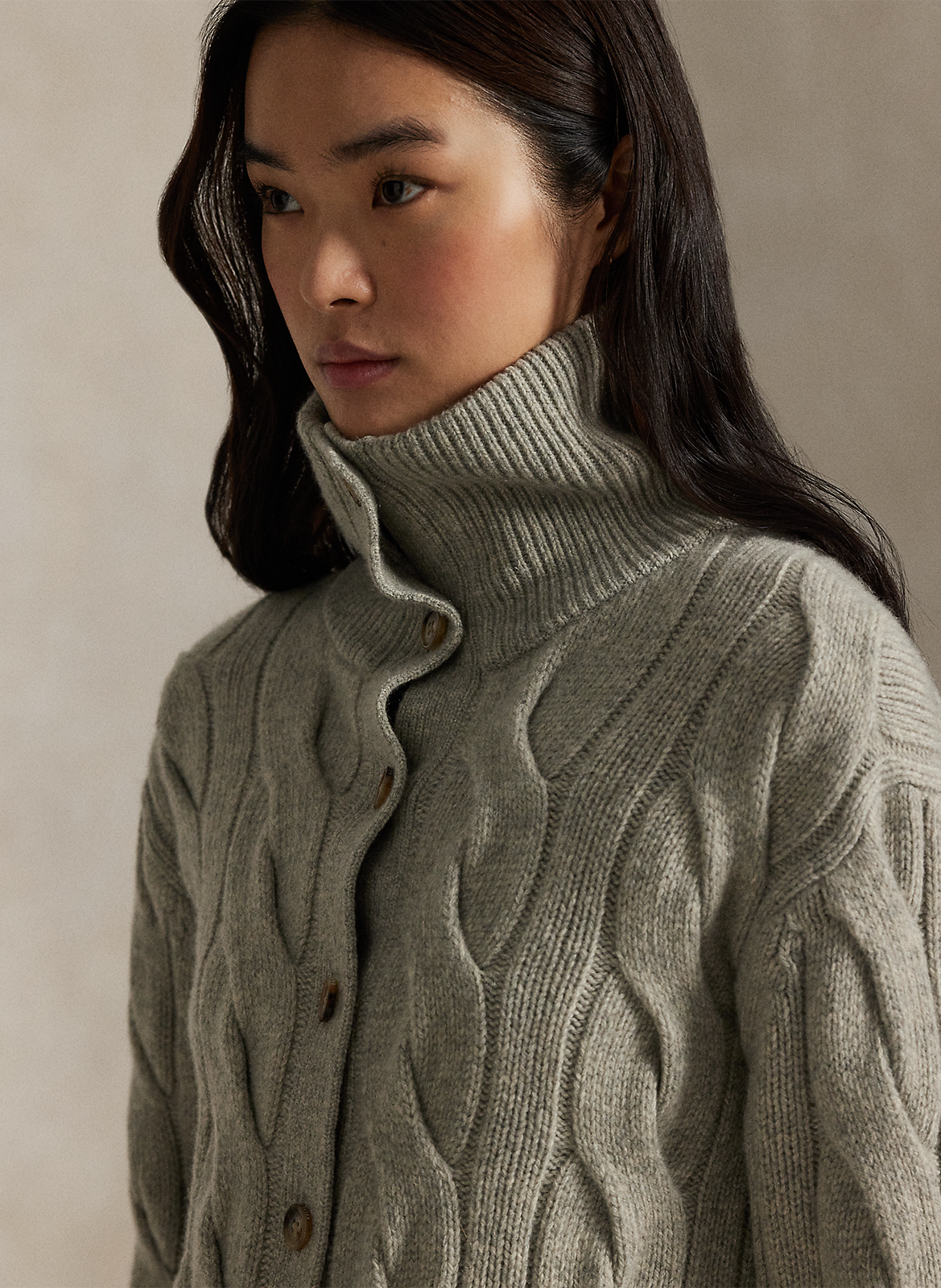 Weste aus Woll- und Kaschmirmischung POLO RALPH LAUREN Grau