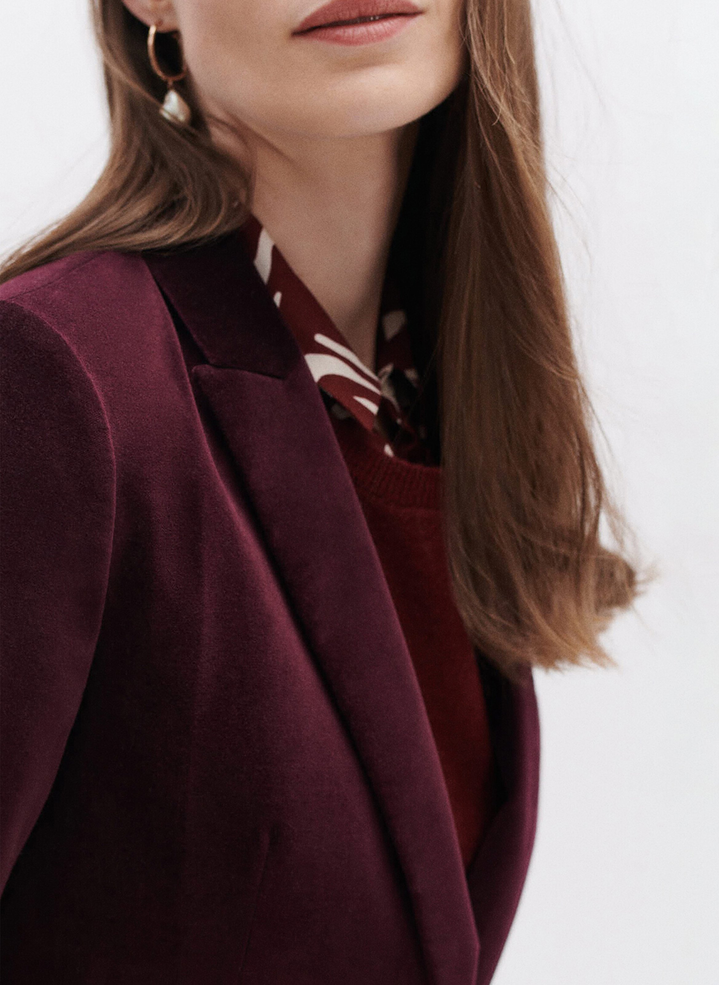 Veste de tailleur CAROLL Violet