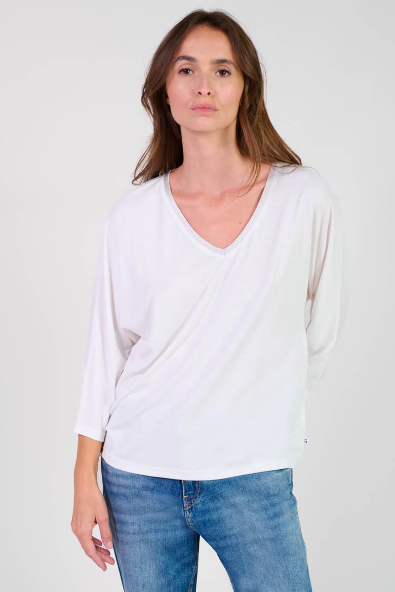 Tommy Badge T-shirt LE TEMPS DES CERISES White