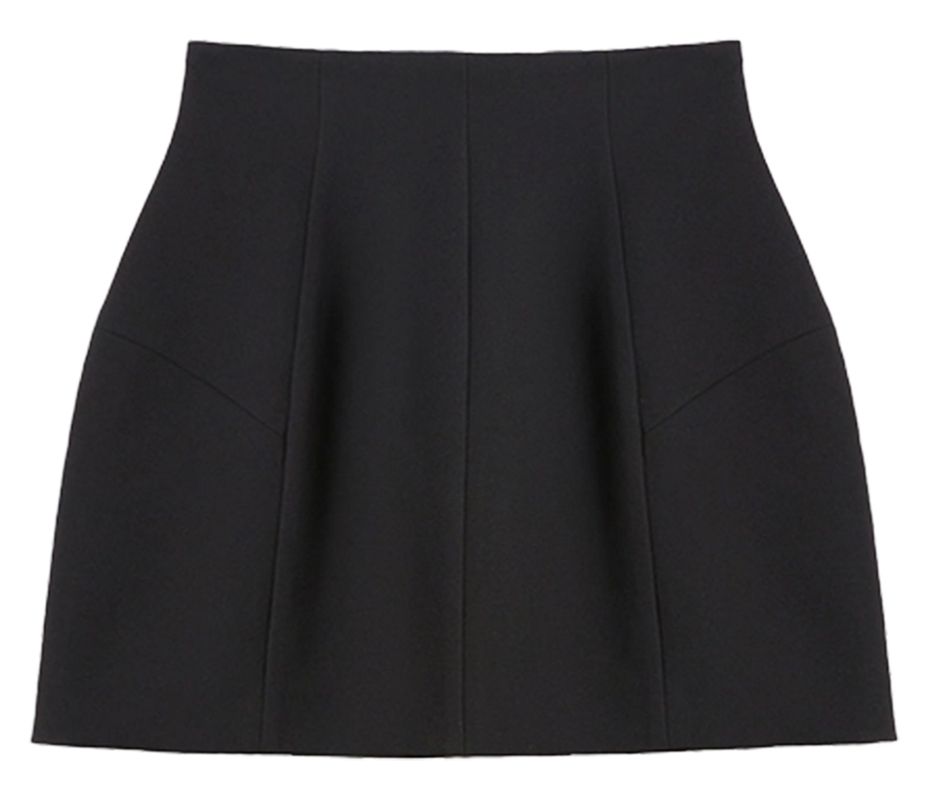 Jupe courte taille haute VANESSA BRUNO Noir