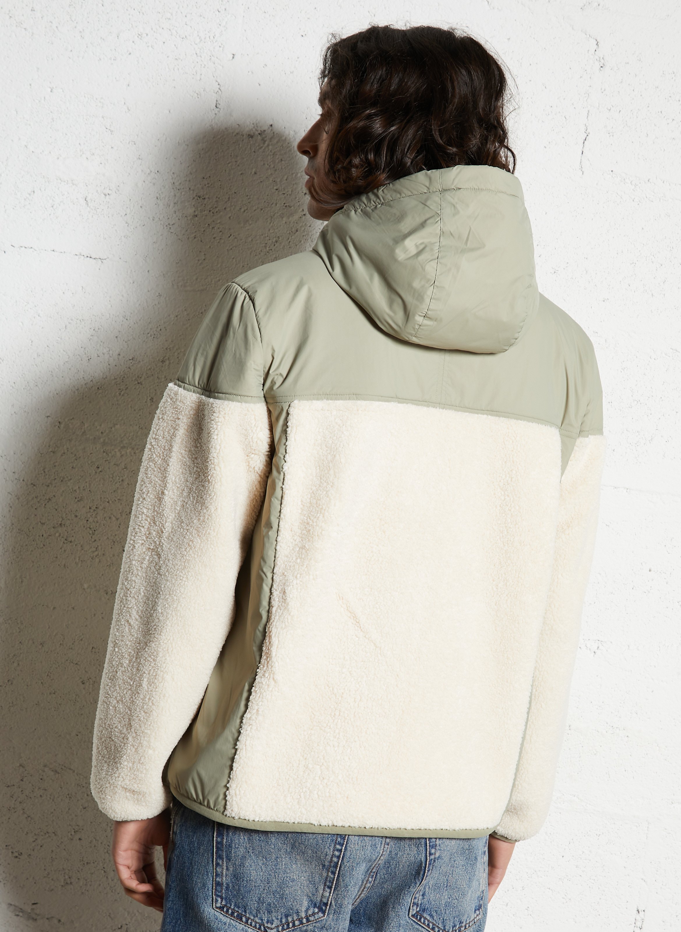 Polaire col montant  K-WAY Vert