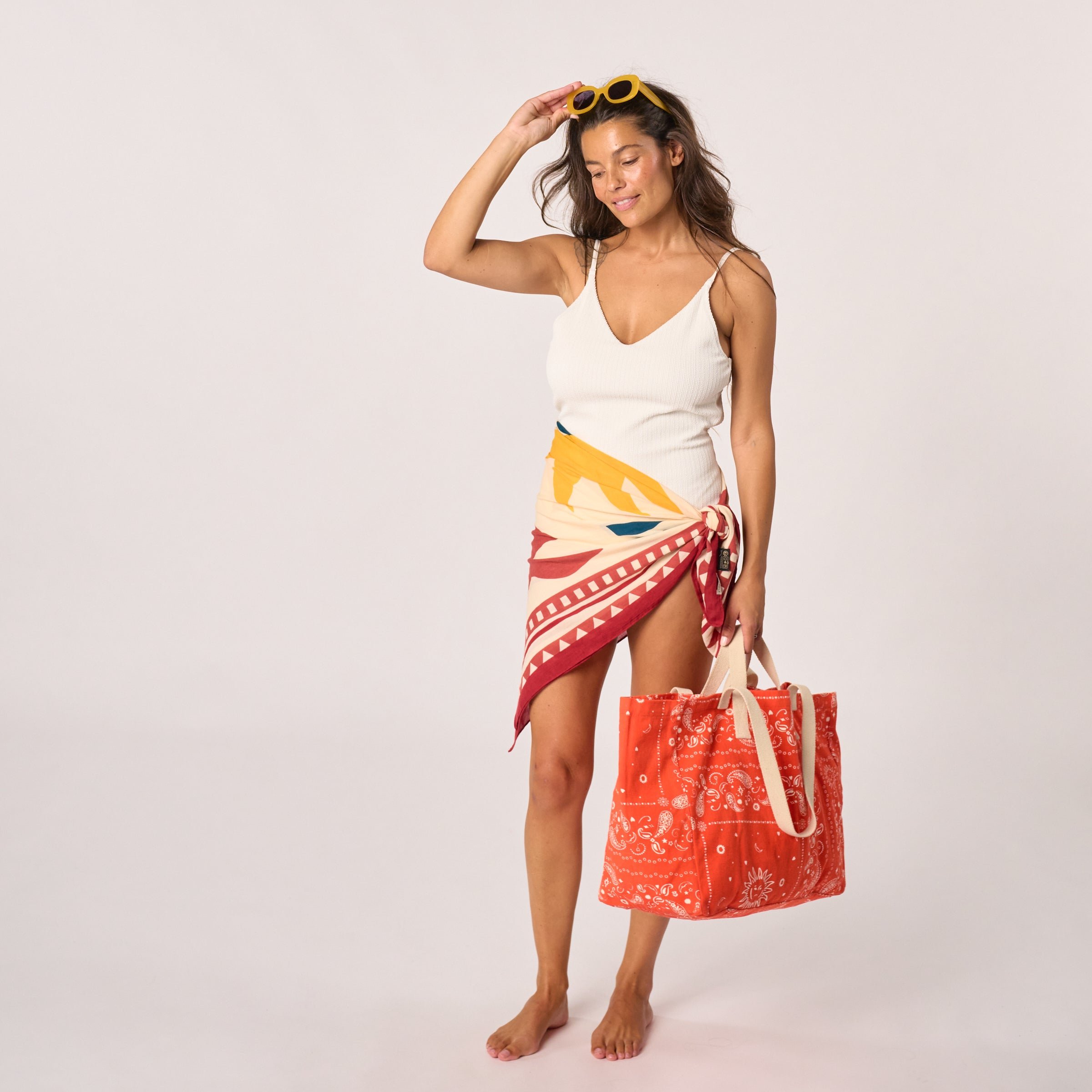 Organic cotton tote bag BILLYBELT Orange