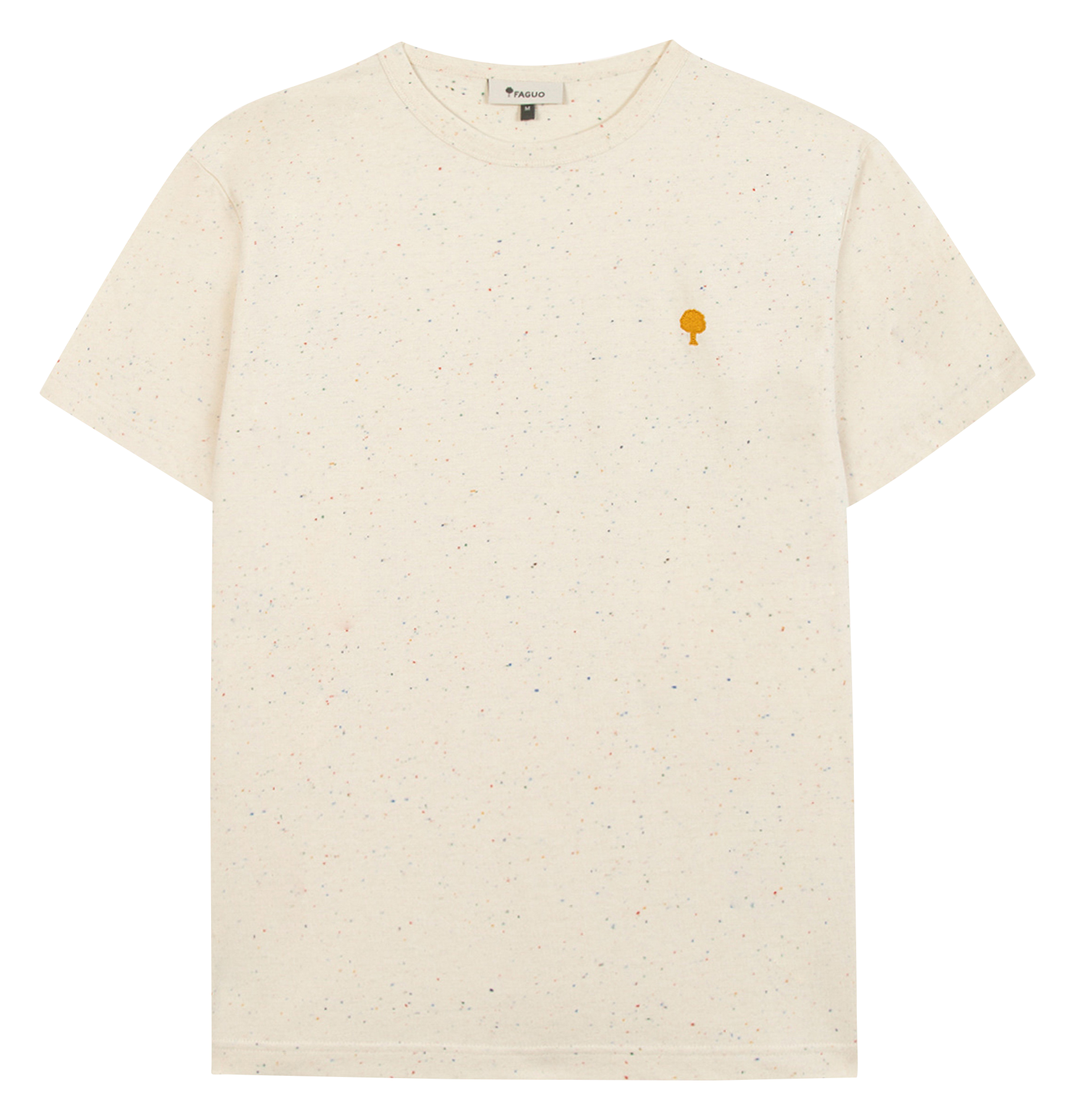 Oversize-T-Shirt mit Rundhalsausschnitt FAGUO Beige