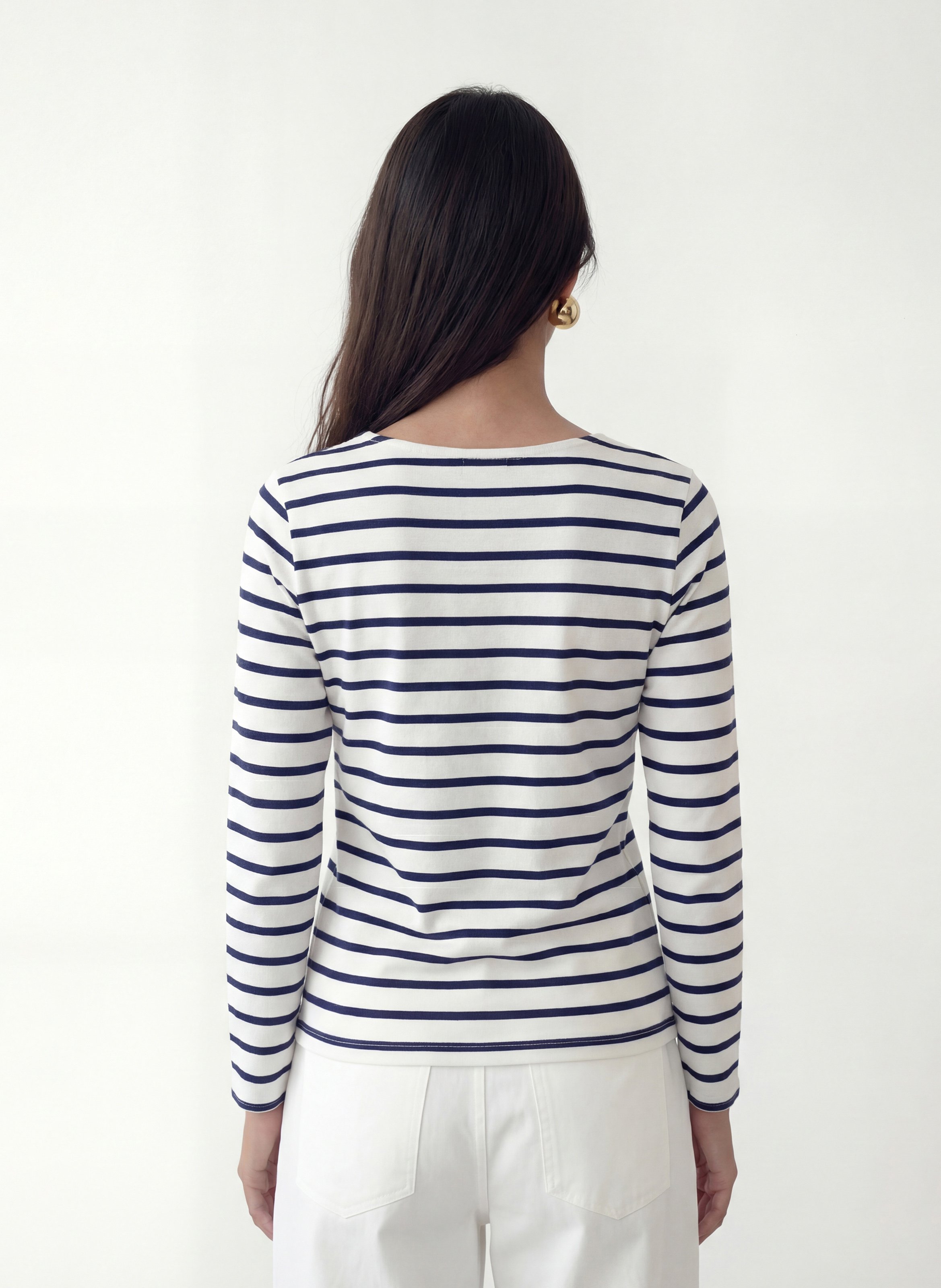 Tee-shirt ajusté en coton KOOKAI Blanc