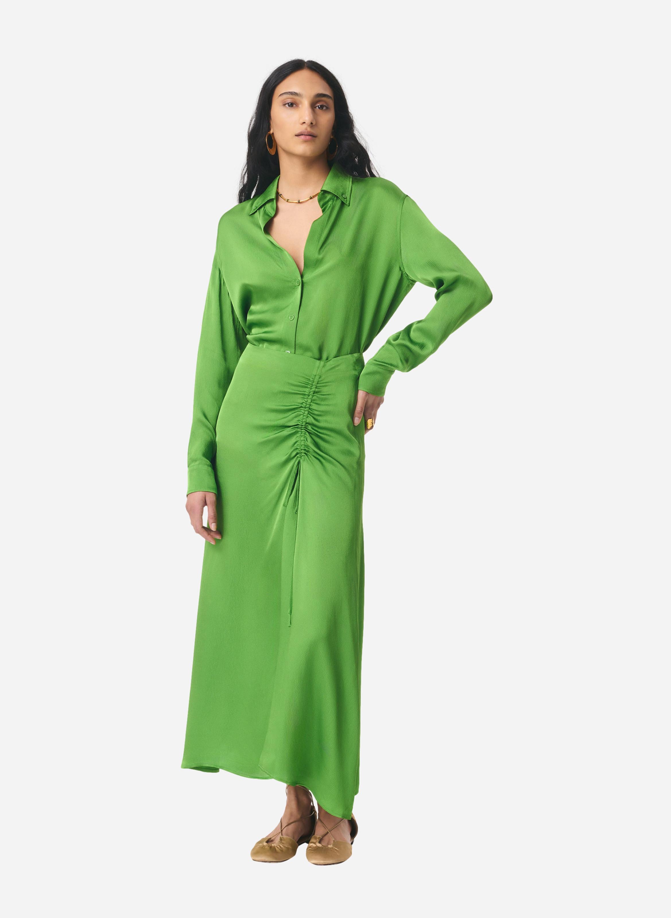 Jupe longue VANESSA BRUNO Vert