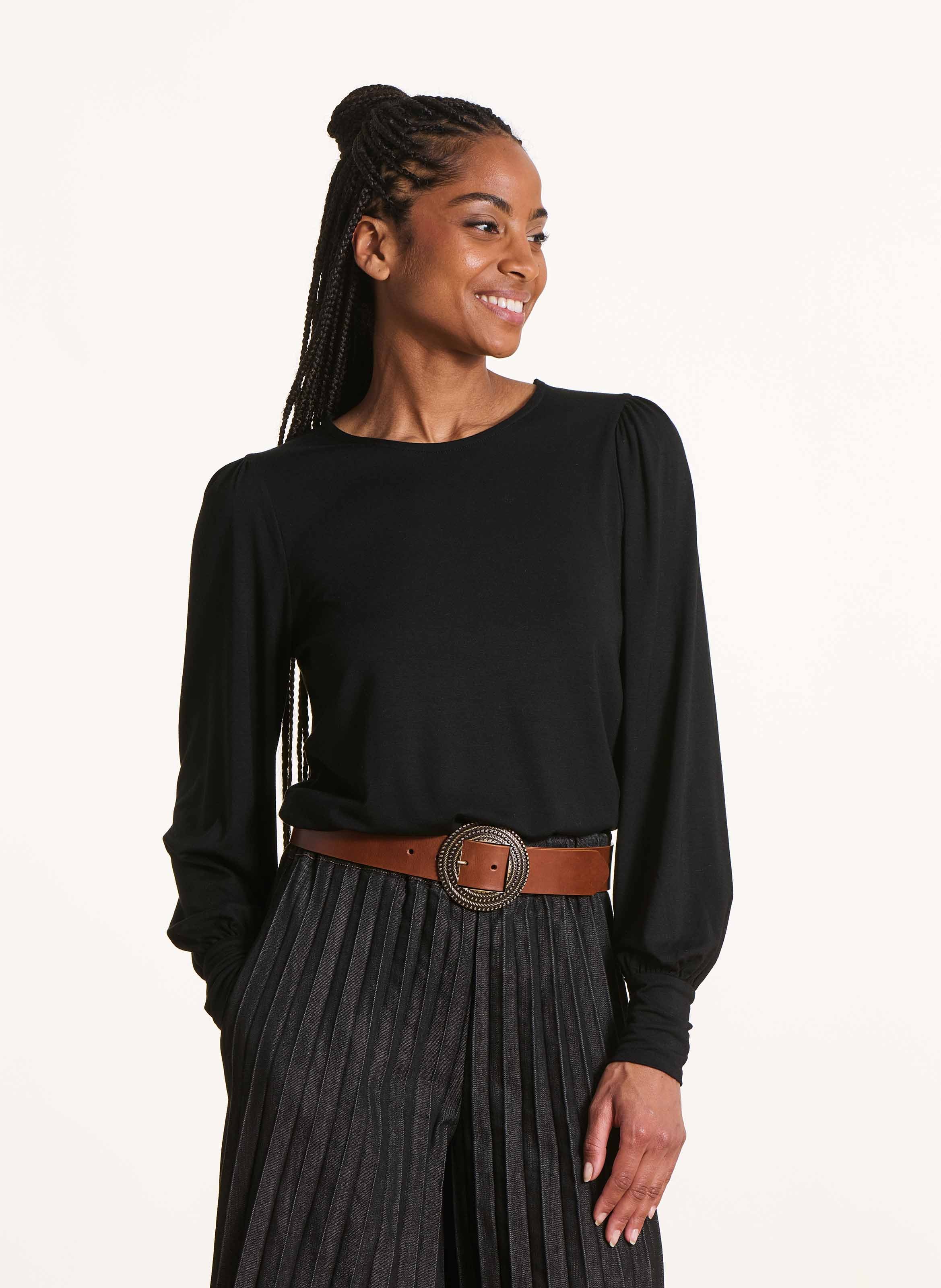 Tee-shirt oversize LA FEE MARABOUTEE Noir
