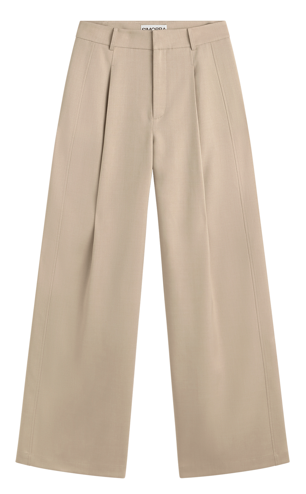Weite Hose SIMORRA Beige