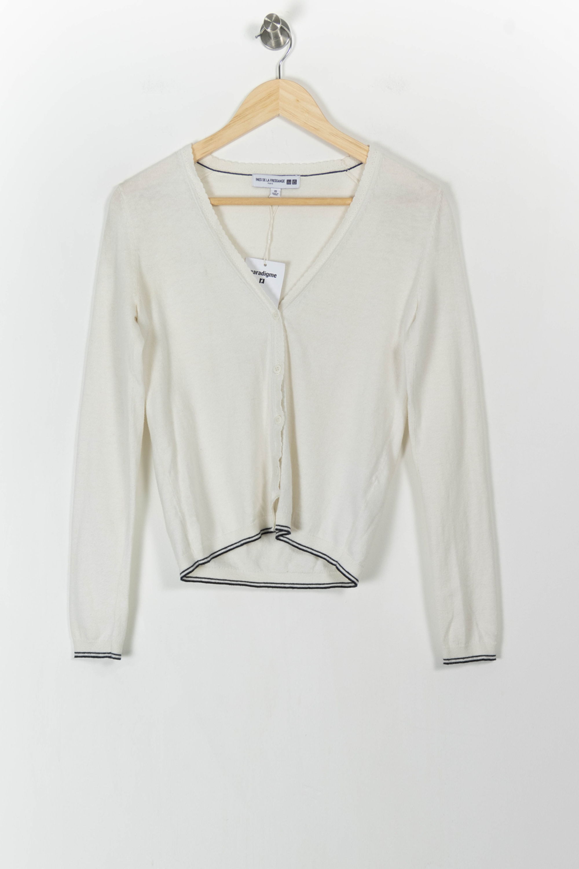 Cardigan INES DE LA FRESSANGE - Seconde main White
