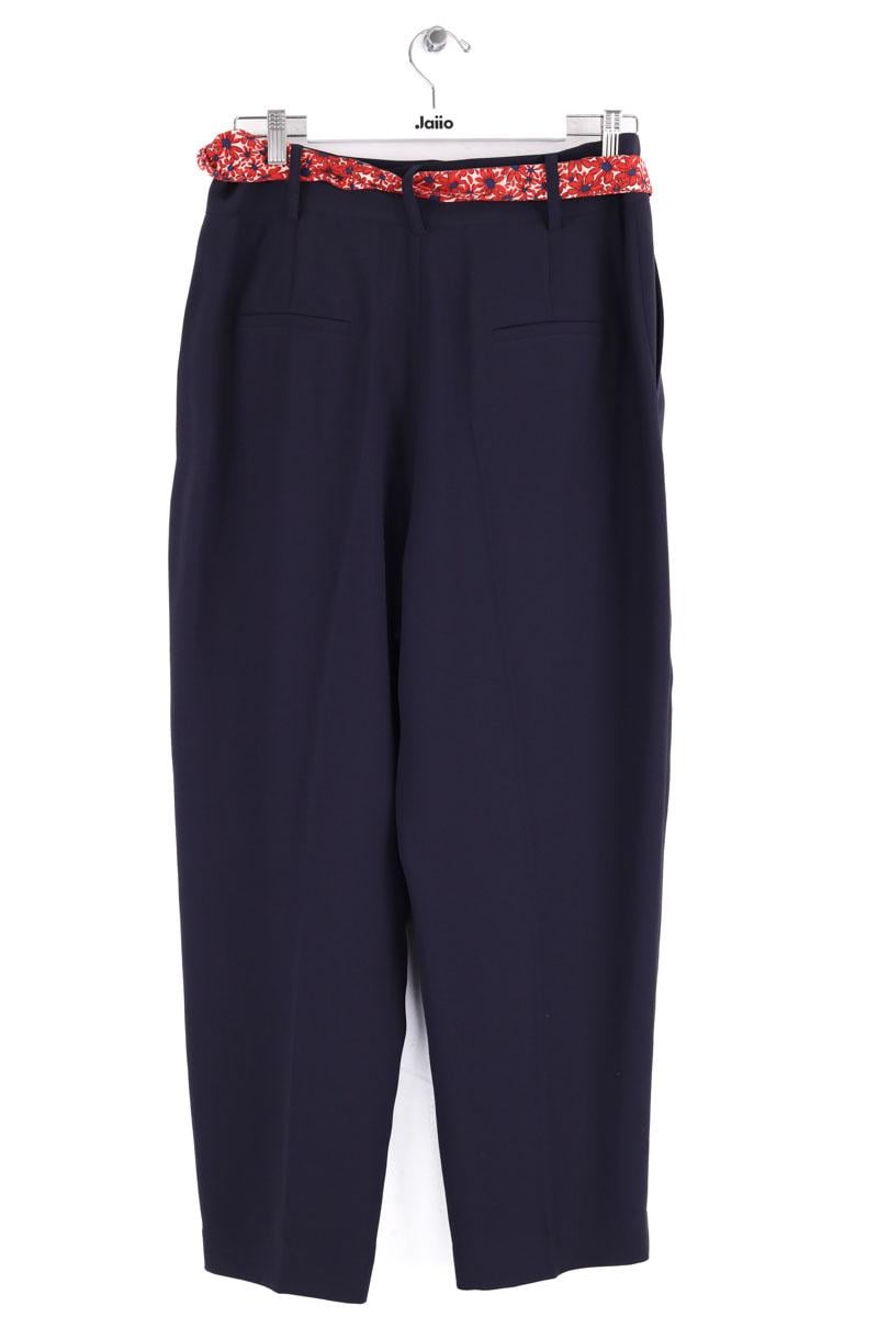 Straight-leg pants TARA JARMON - Seconde Main Blue