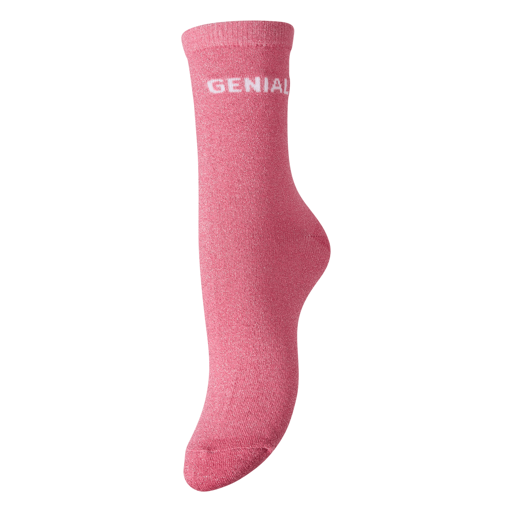 Chaussettes en coton mélangé PIECES Rose