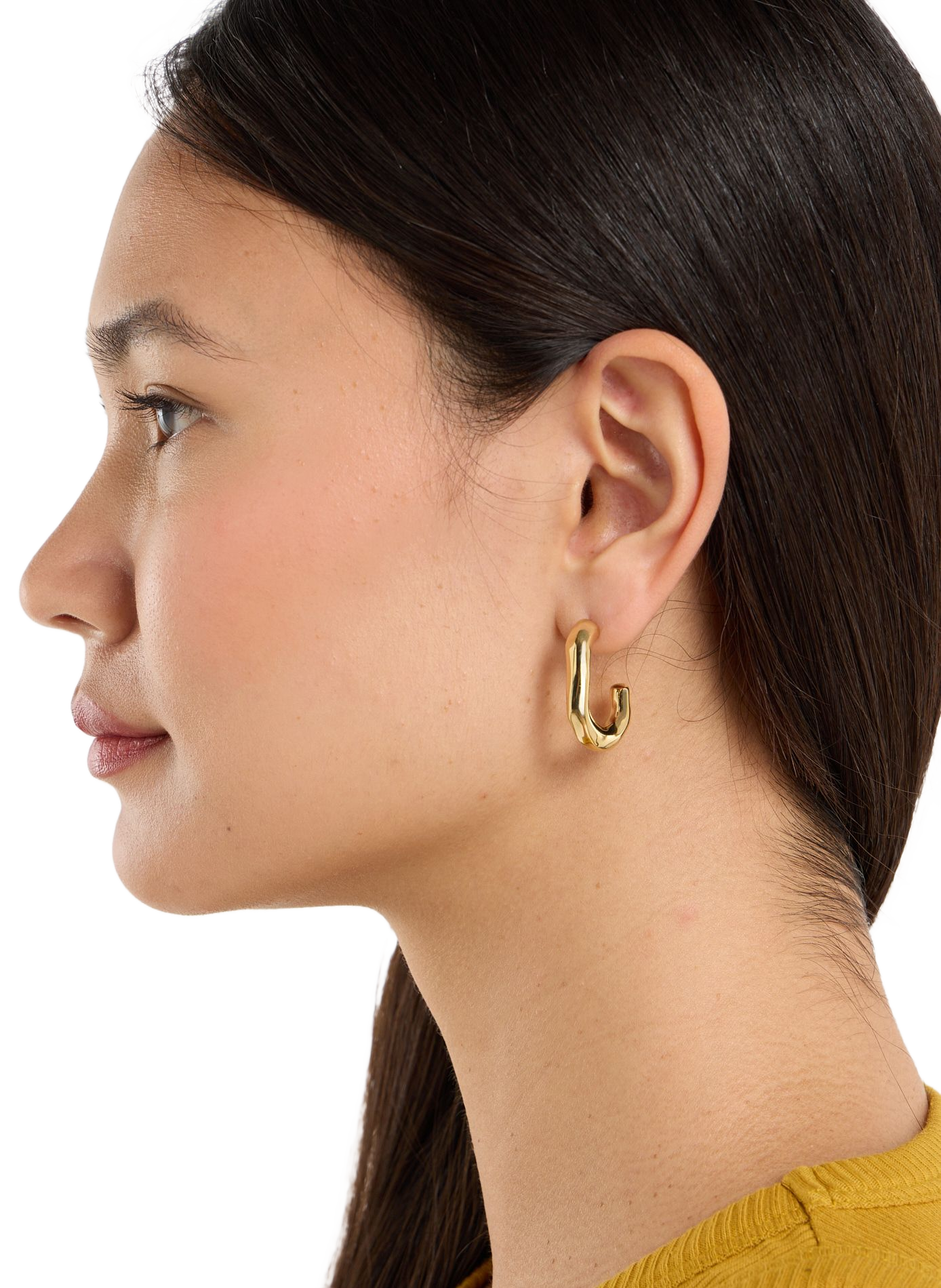 Sculpted earrings SAISON 1865 Golden