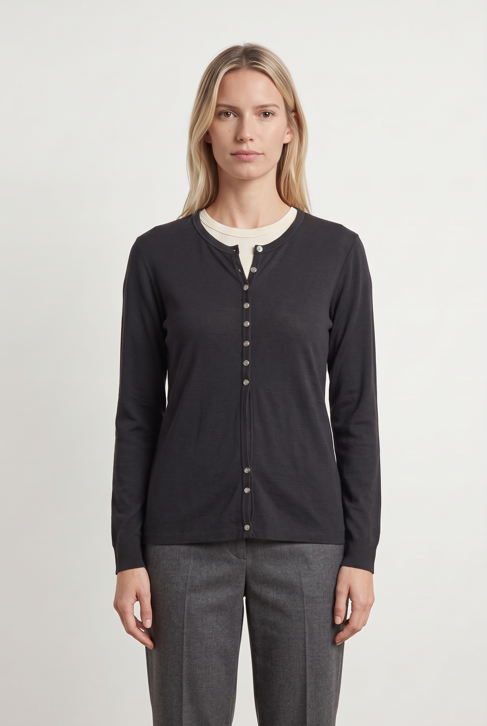 Cardigan AGNES B. - Seconde Main Grey