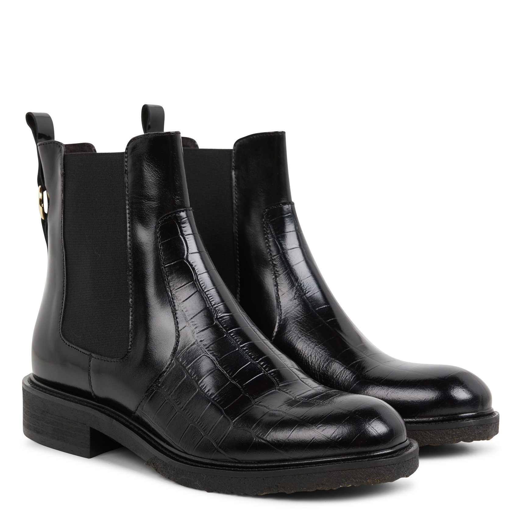 Bianca - Lederstiefeletten BILLI BI Schwarz