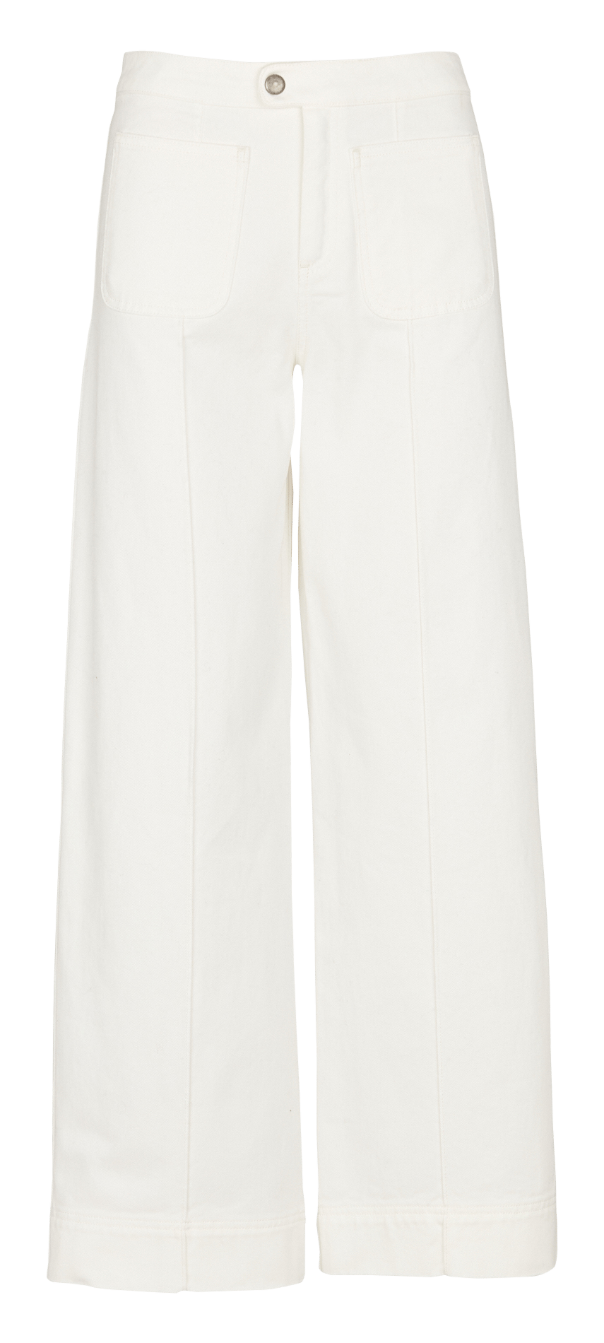 Jean large en coton SOEUR Blanc