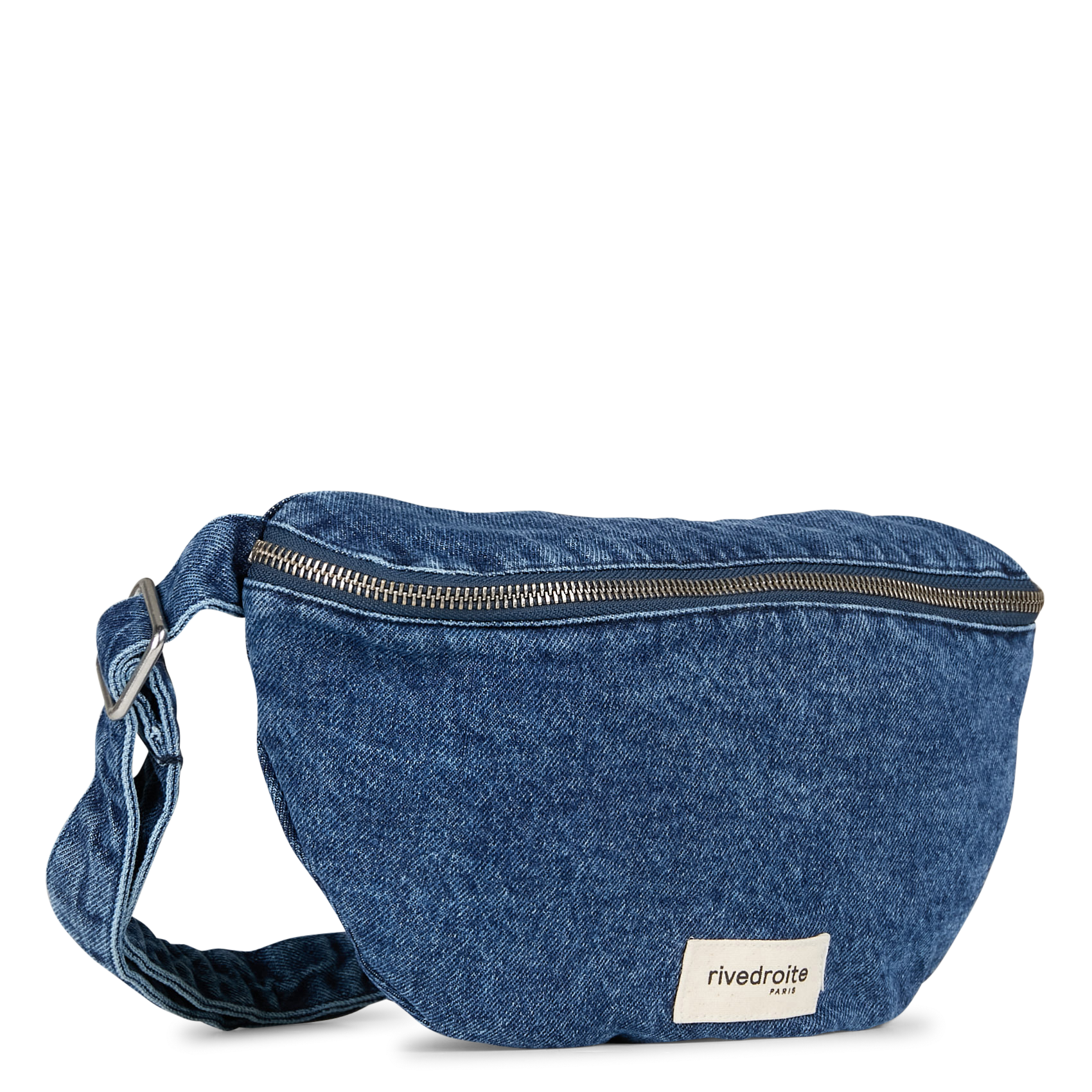 Cotton denim fanny pack RIVEDROITE PARIS Blue