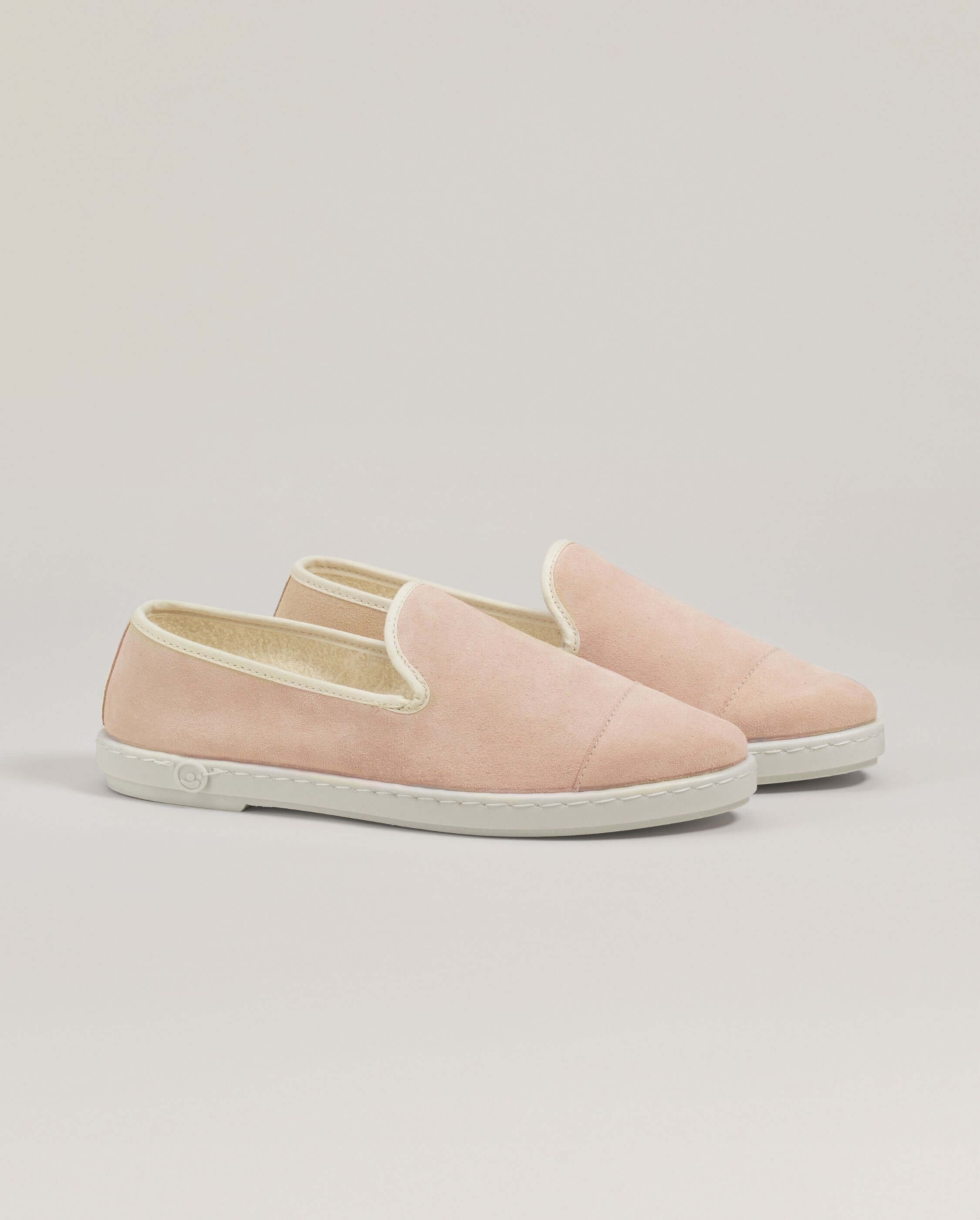 Women's leather slipper, pink ANGARDE Pink