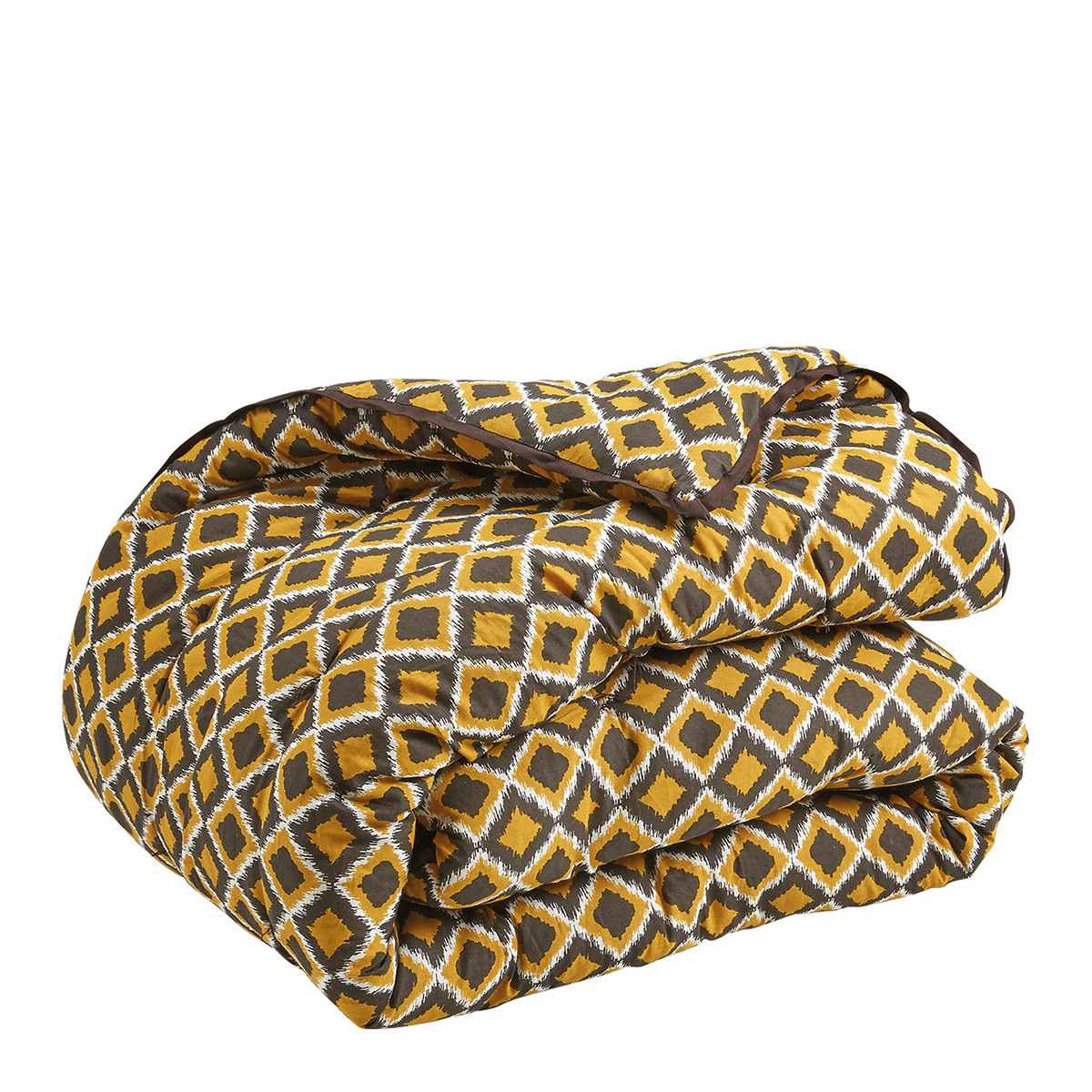 Futon issa - 180 x 80 cm - brun BLANC D'IVOIRE Jaune