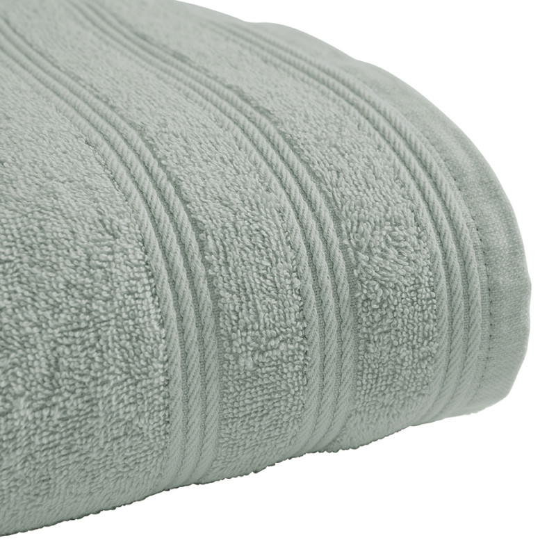 100% combed cotton hand towel COTON PUR Green
