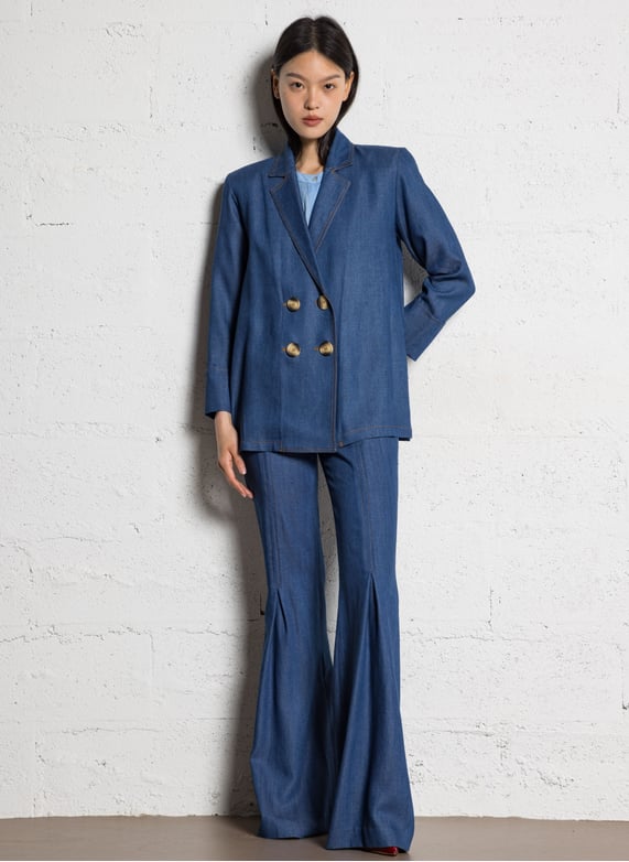 Flared jeans | Blauw by SOPHIE+LUCIE Flared jeans Blauw