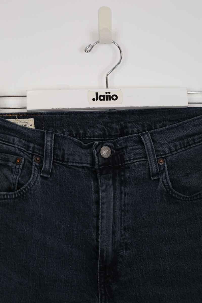 Cotton skinny jeans LEVI'S - Seconde main Grey