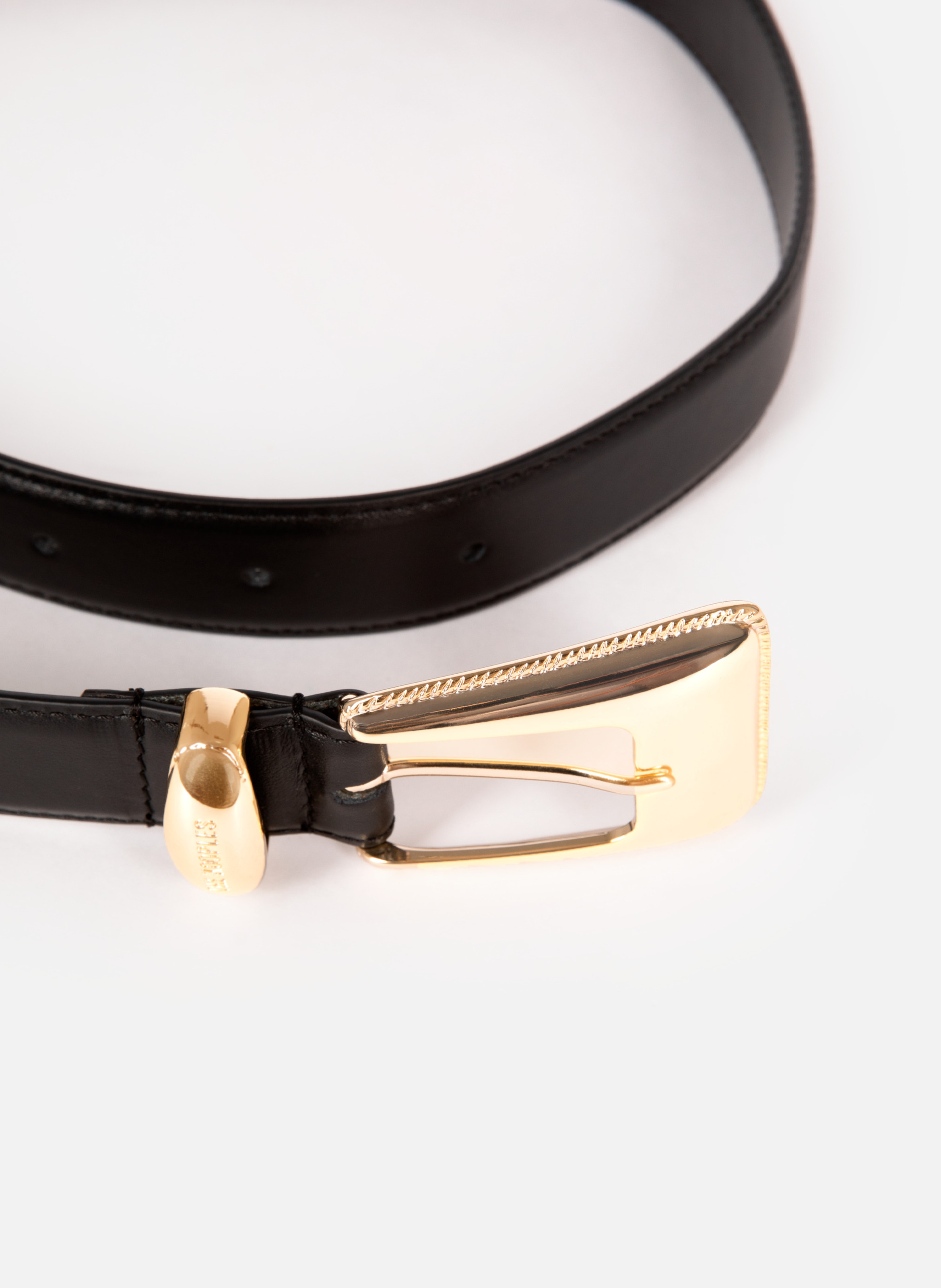 - Buckle closure. - Width: 3 cm.  THE KOOPLES Black