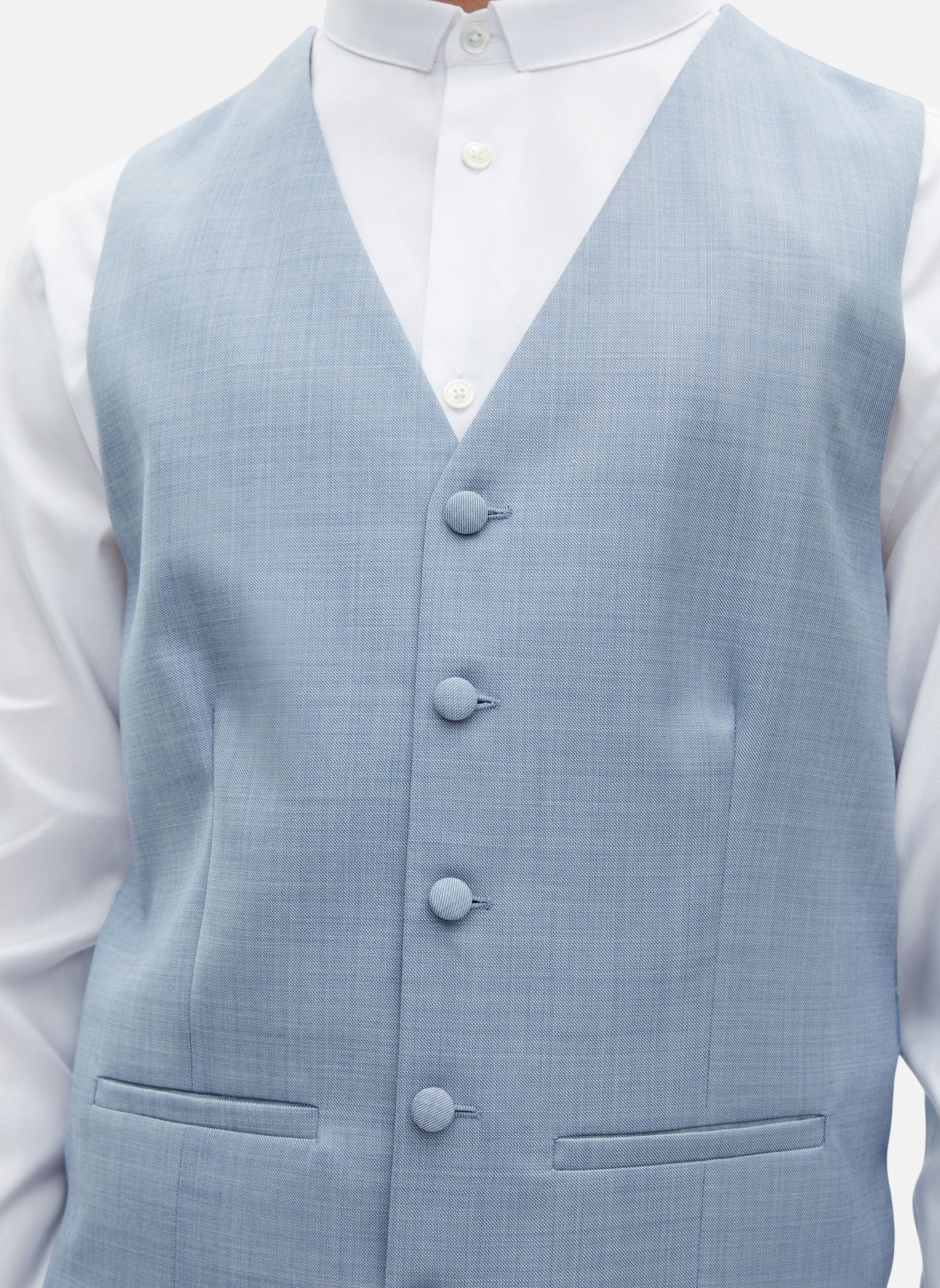 Tailored wool suit vest THE KOOPLES Blue