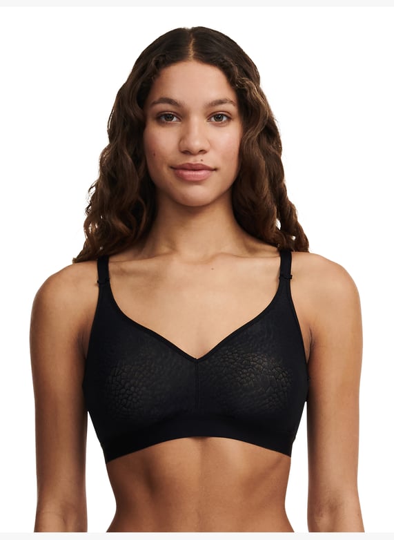 Non-wired support bra | Black by CHANTELLE Non-wired support bra Black