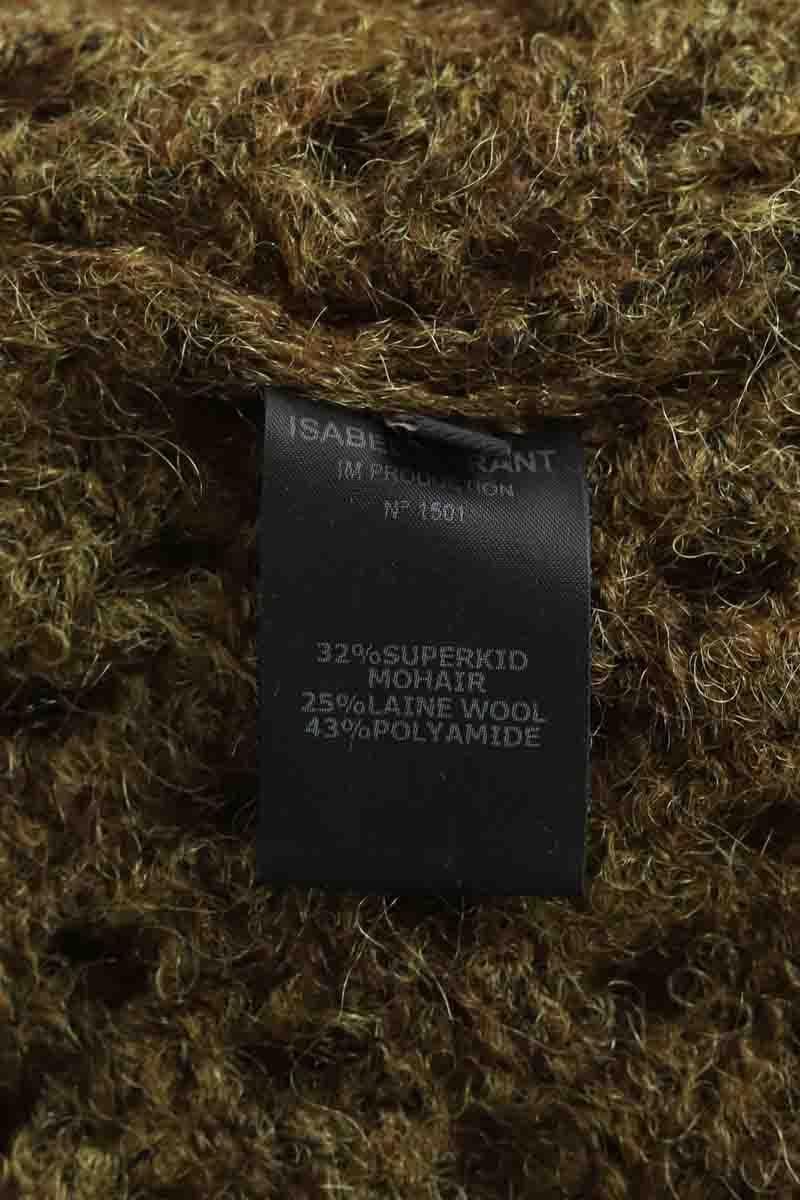 Khaki wool sweater ISABEL MARANT - Seconde Main Khaki