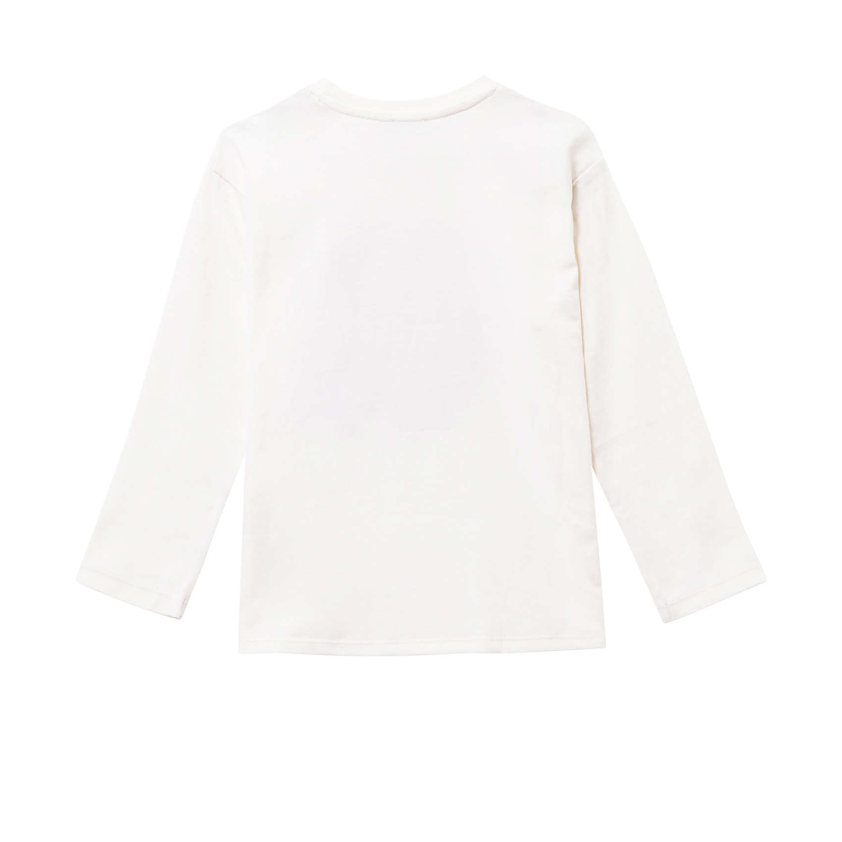 Printed organic cotton round-neck T-shirt IKKS JUNIOR White