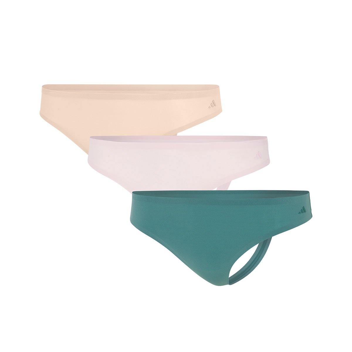 Set of 3 women&#039;s active light flex adidas sport thongs ADIDAS UNDERWEAR