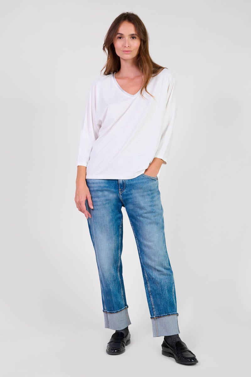 Tommy Badge T-shirt LE TEMPS DES CERISES White