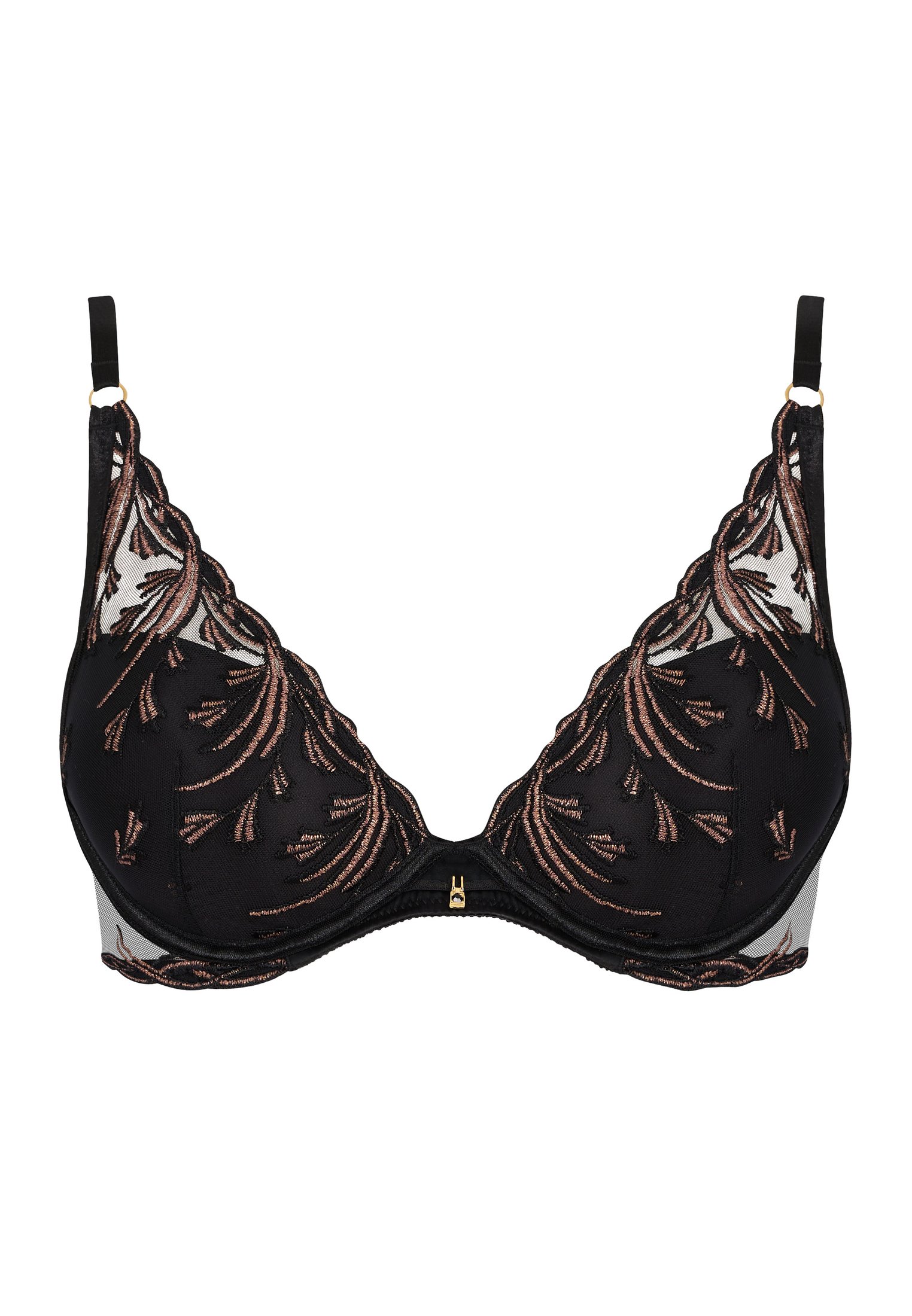 Soutien-gorge plunge foulard AUBADE Noir