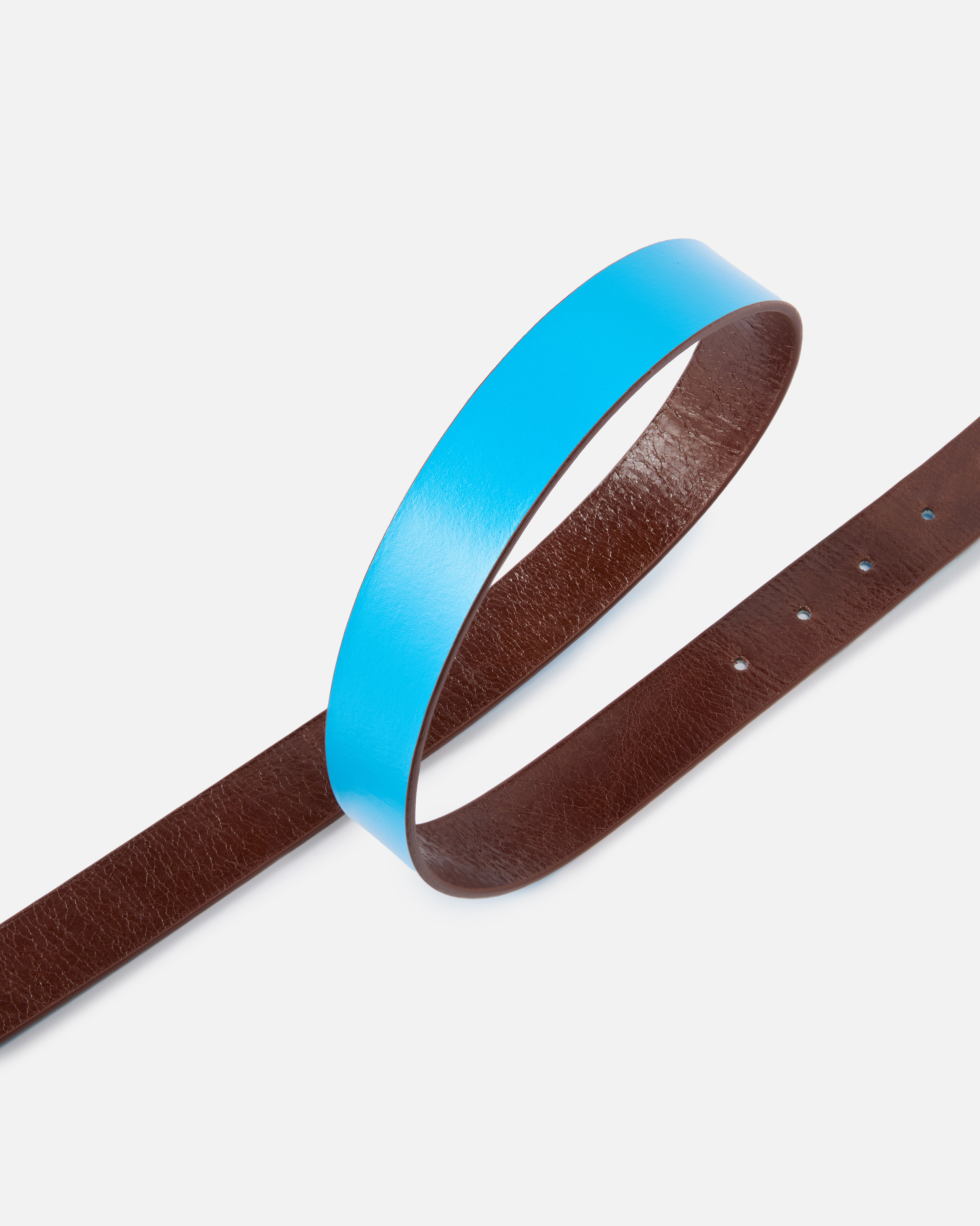 Belt with love birds logo 3 cm PINKO Blue