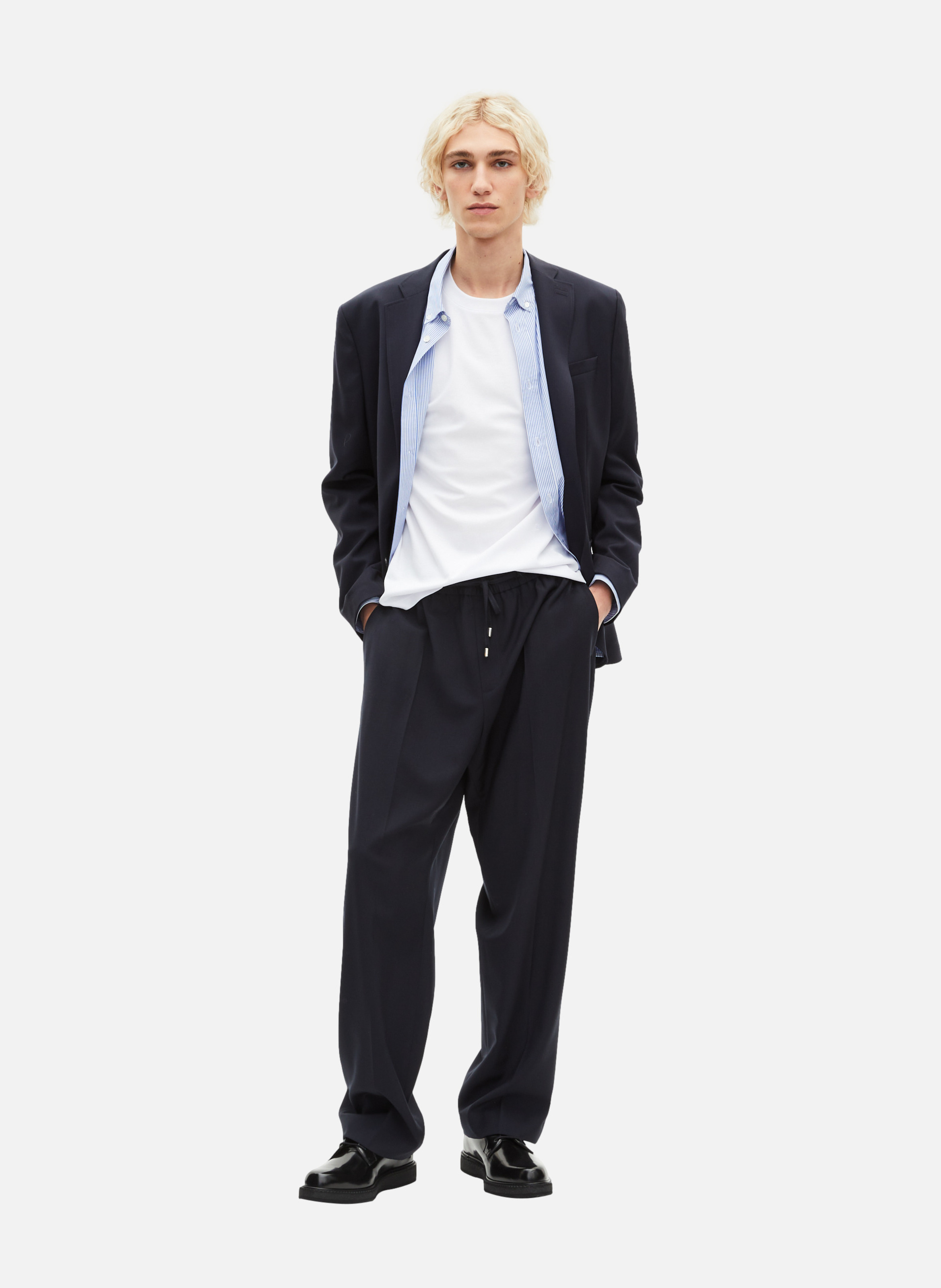 Straight-leg suit pants THE KOOPLES Blue