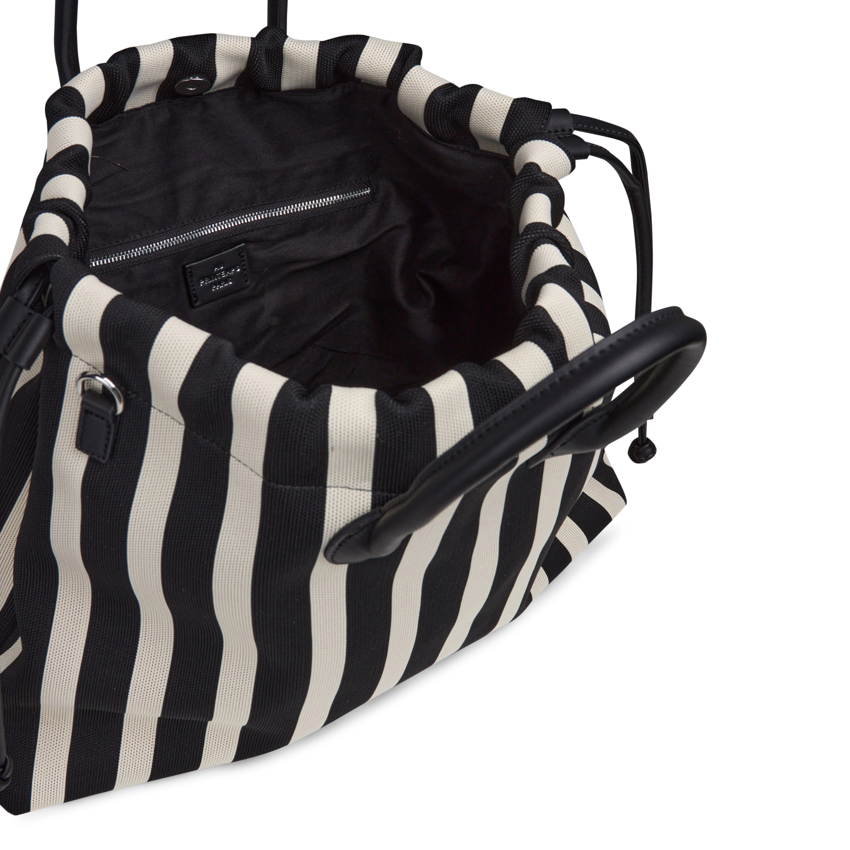 Gestreifter Shopper AU PRINTEMPS PARIS Mehrfarbig