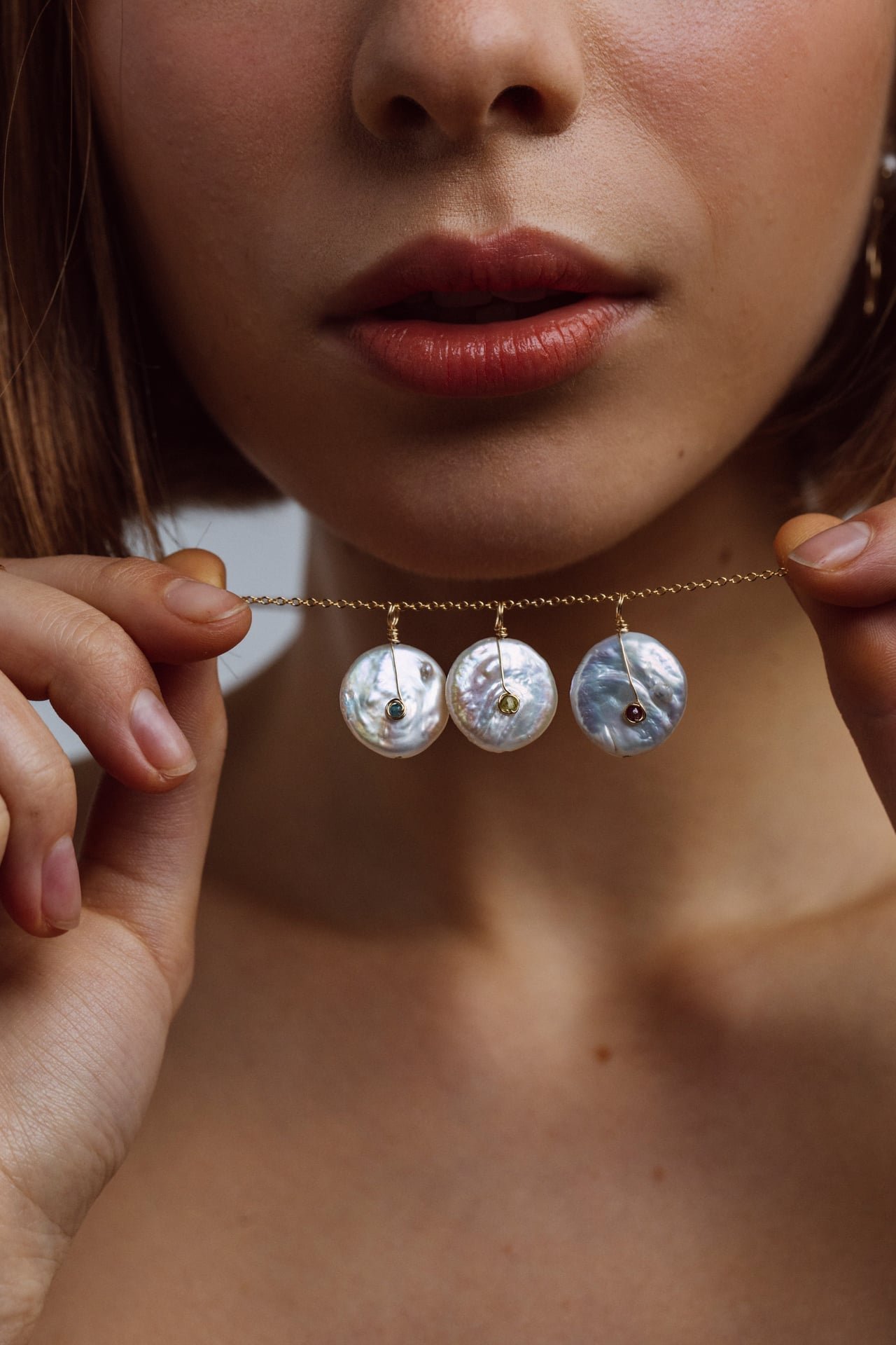 Ruby Mirrored Pendant YAY Golden