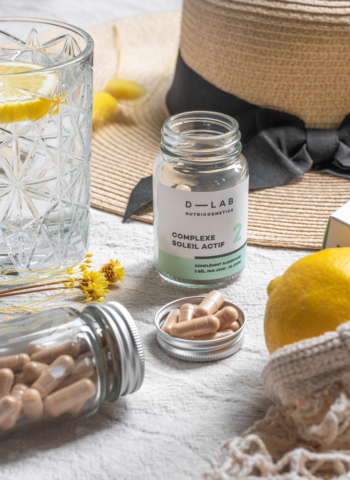 Complexe Soleil Actif - Nahrungsergänzungskomplex für perfekte Bräune D-LAB NUTRICOSMETICS No color