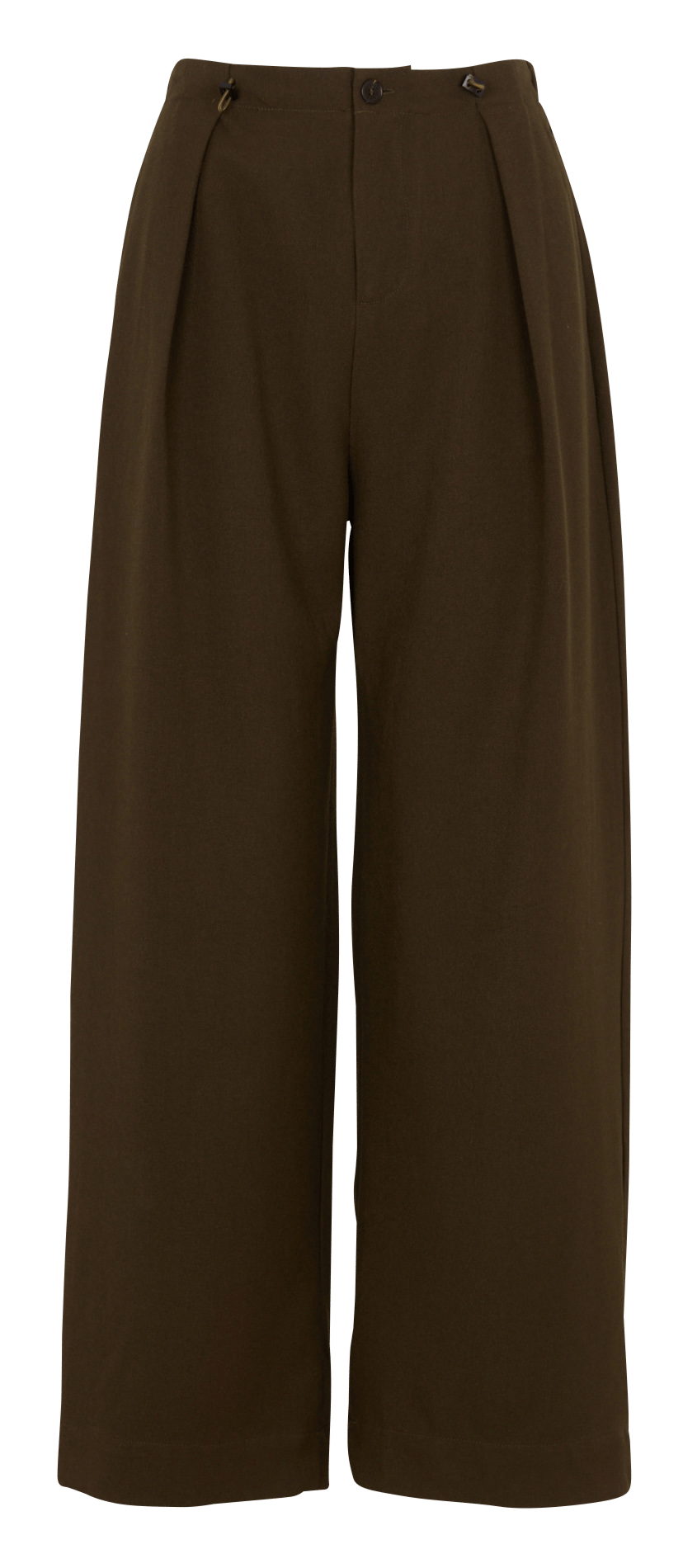 Wide trousers SUNCOO Khaki