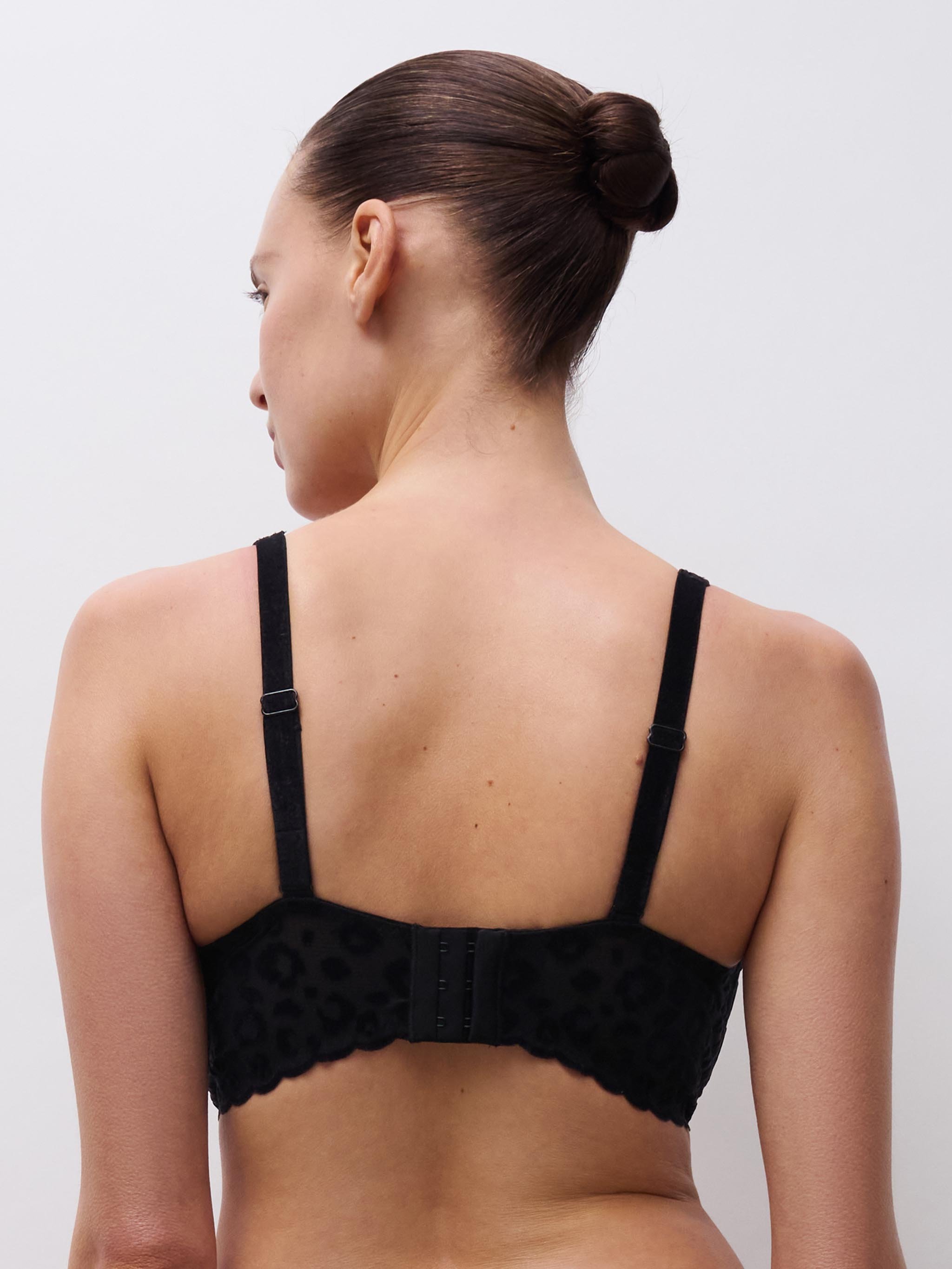 Plunge cup bra CHANTELLE PULP Black