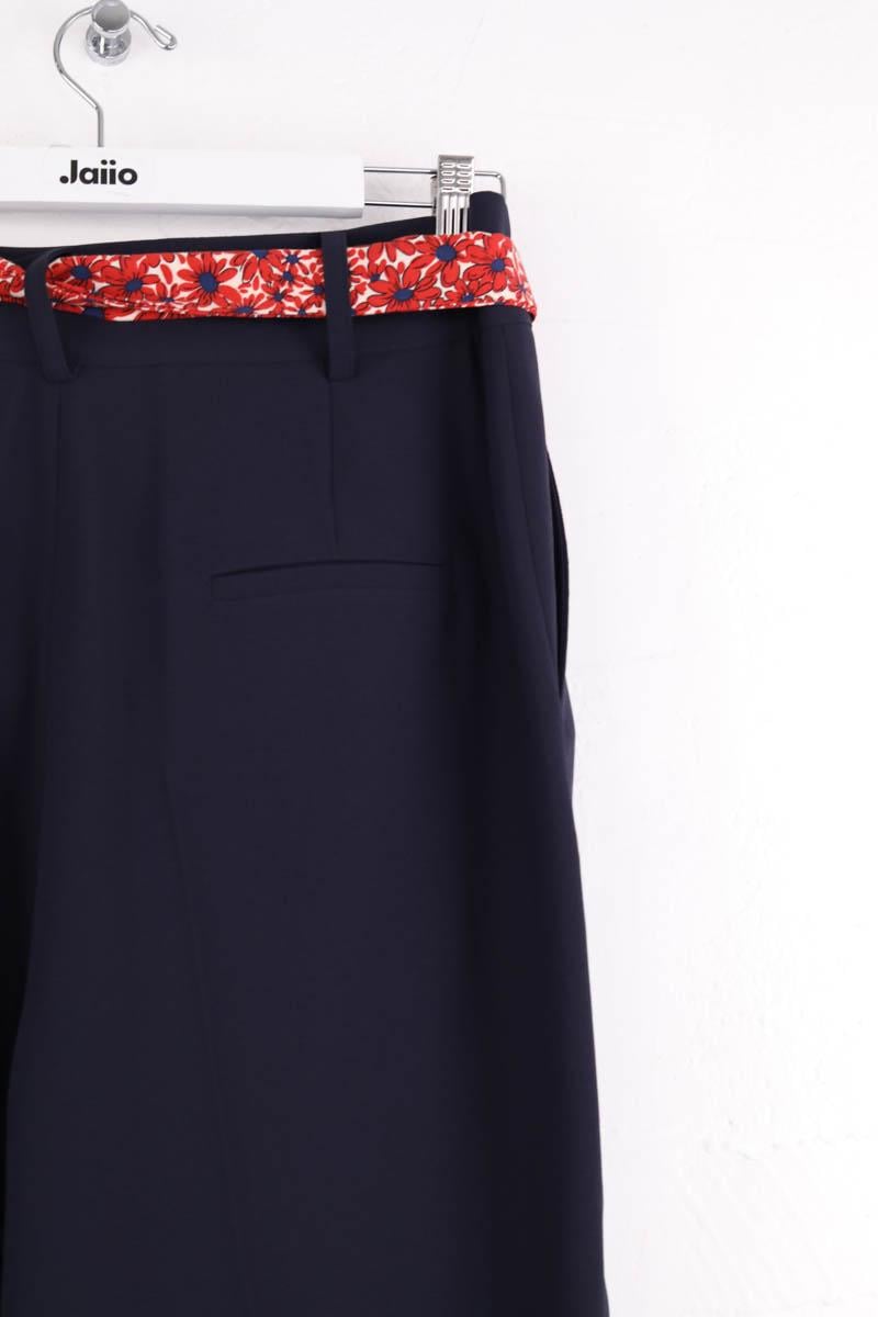 Straight-leg pants TARA JARMON - Seconde Main Blue