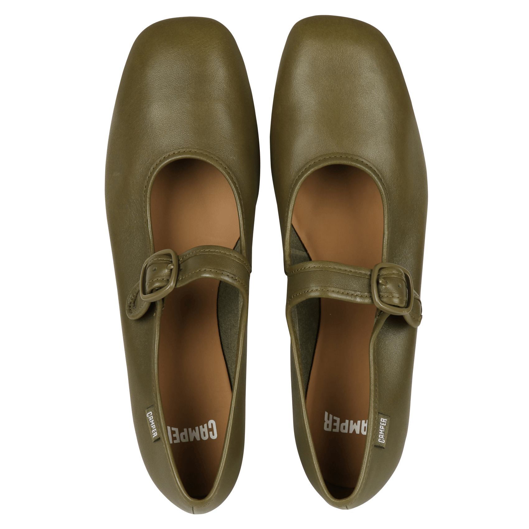 Ballet pumps CAMPER Green