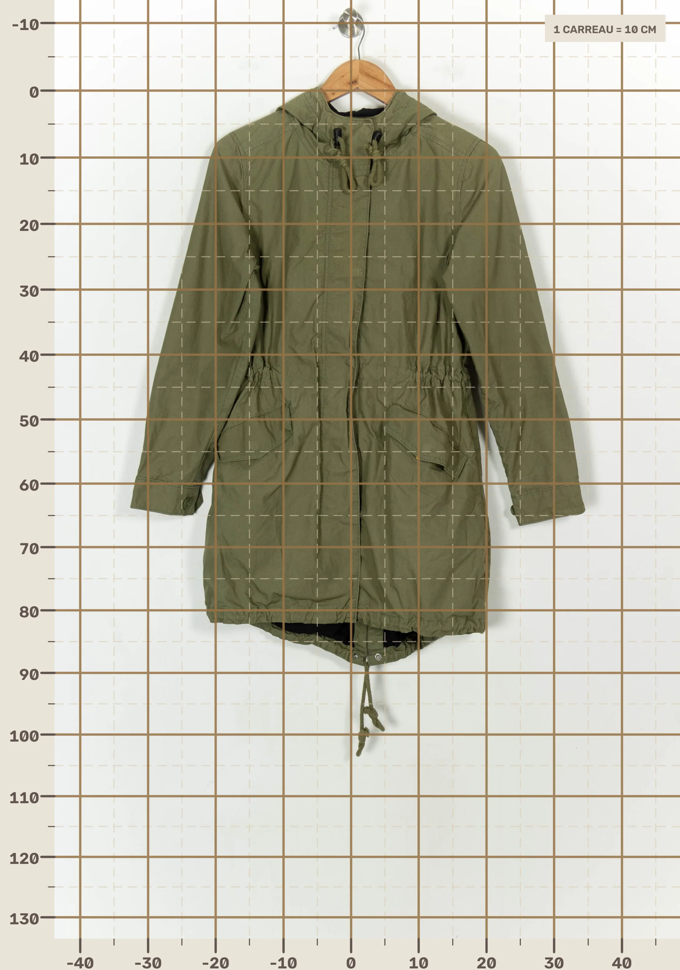 Long coat LEVI'S - Seconde main Green