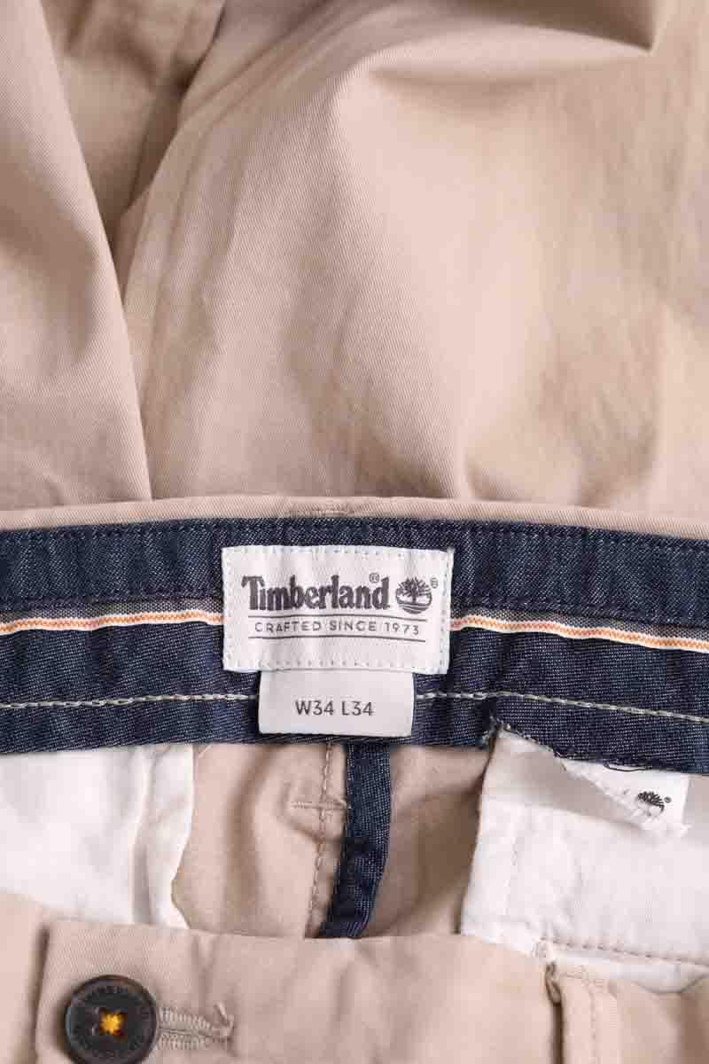 Straight-leg pants TIMBERLAND - Seconde Main Beige