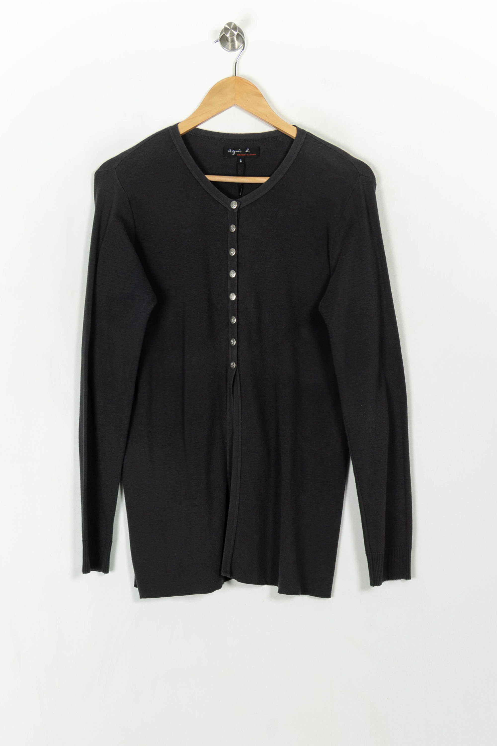 Cardigan AGNES B. - Seconde Main Grey