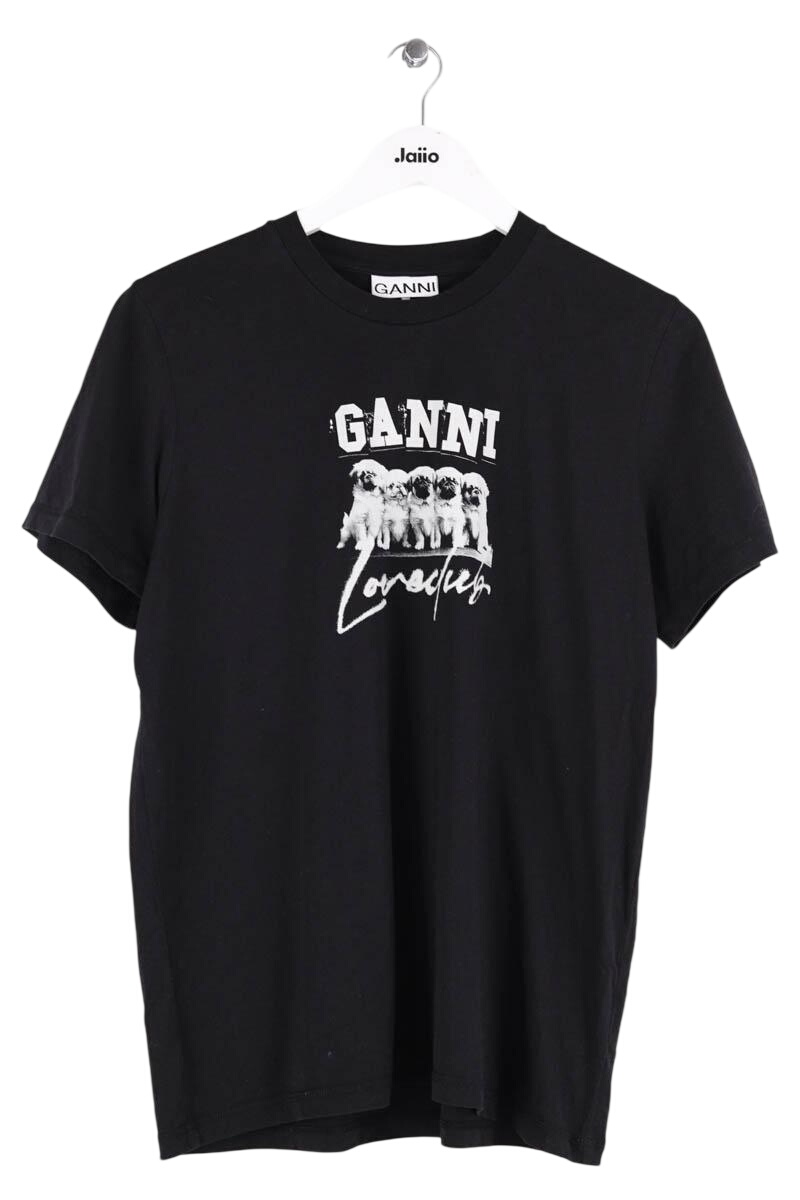 T-shirt GANNI - Seconde Main Black