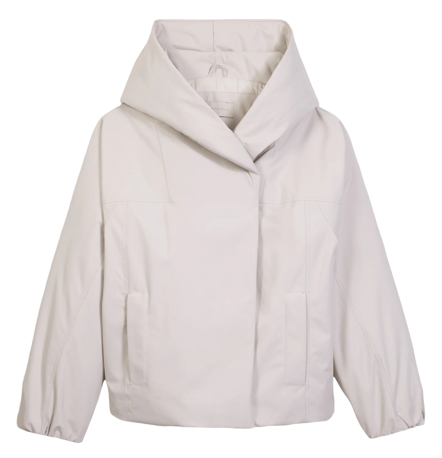 Gerade geschnittene Steppjacke mit Kapuze DANSK Perle