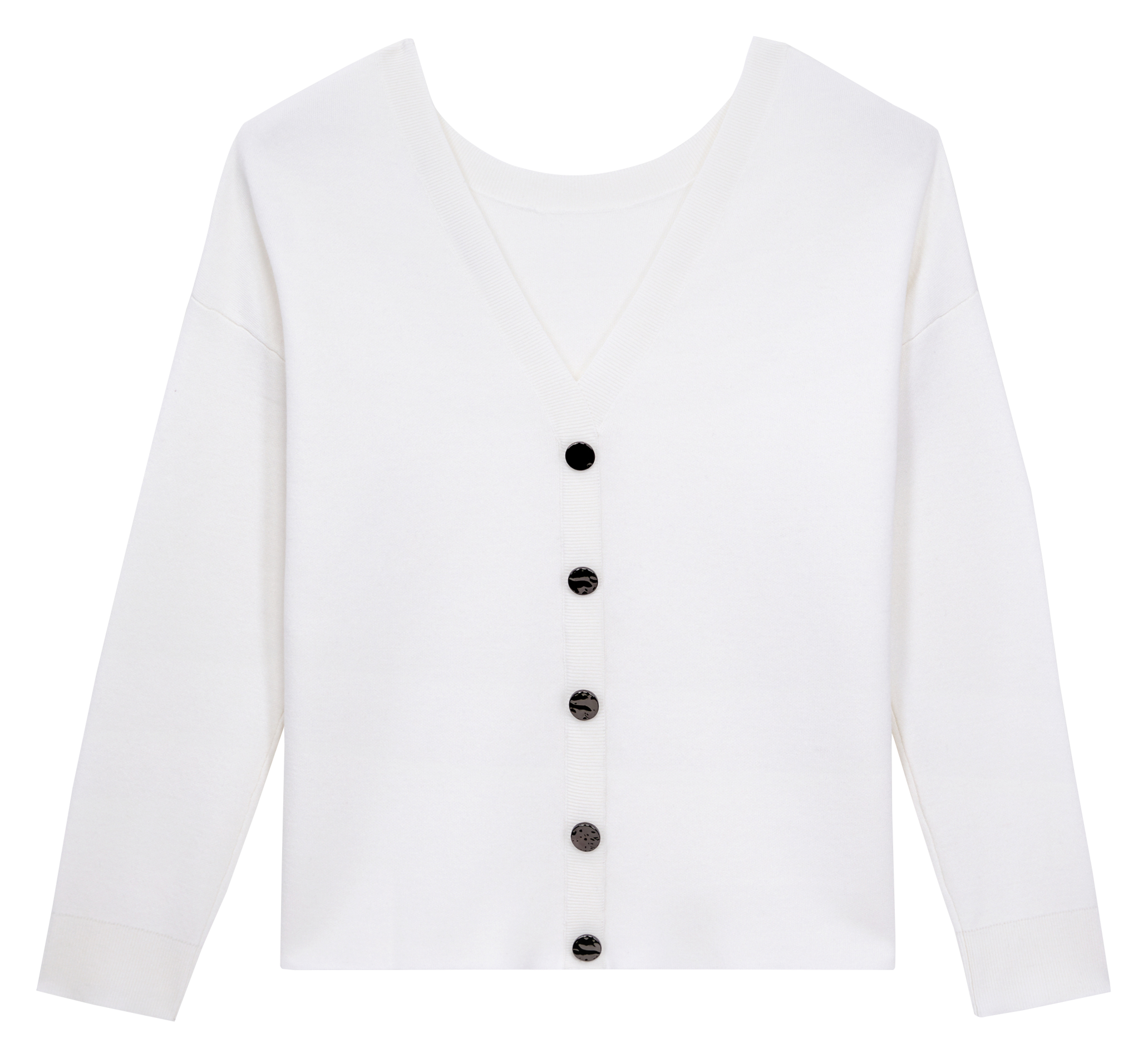 Pull col rond en laine mélangée  THE KOOPLES Multicolore