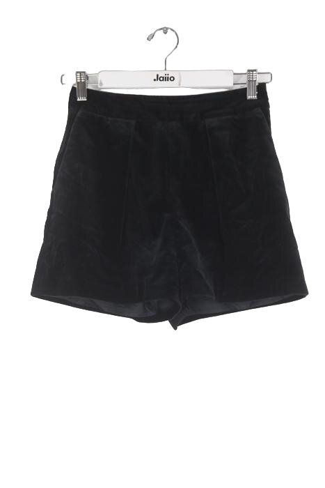 Short noir coton femme hot sale