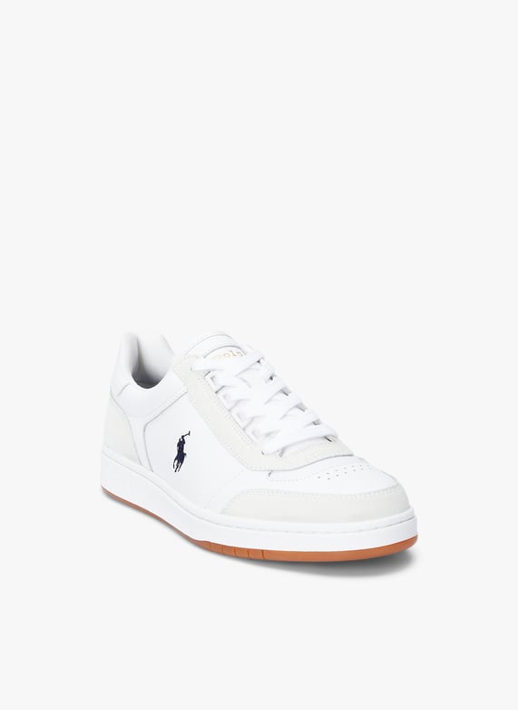 All white ralph lauren shoes cheap