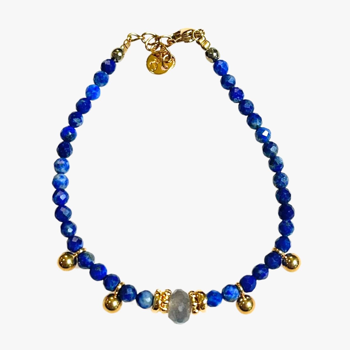Lapis lazuli bracelet GINANDGER Multicolored
